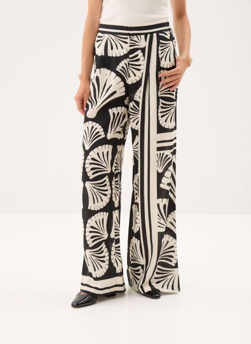 La Petite Etoile Pantalons larges Pozo femme noir