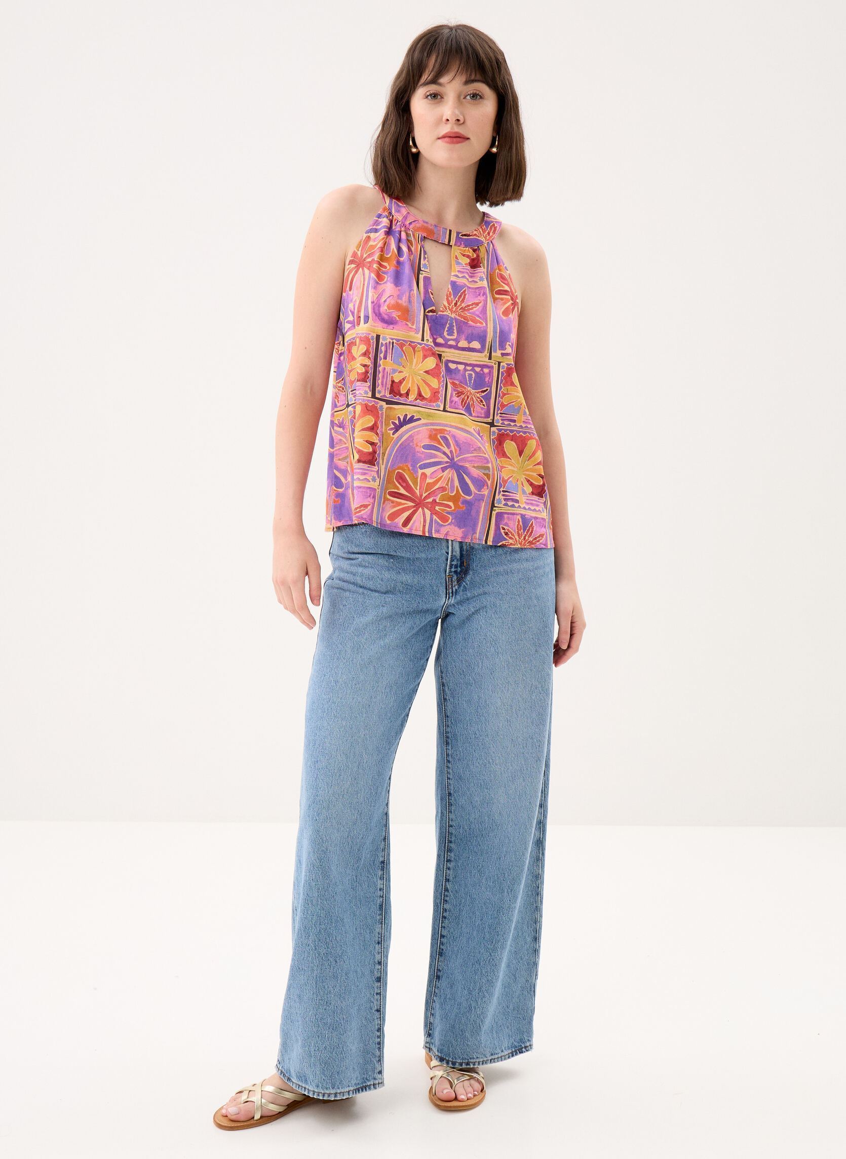 Tops Tawa dames meerkleurig La Petite Etoile Tops Tawa dames meerkleurig CARRE