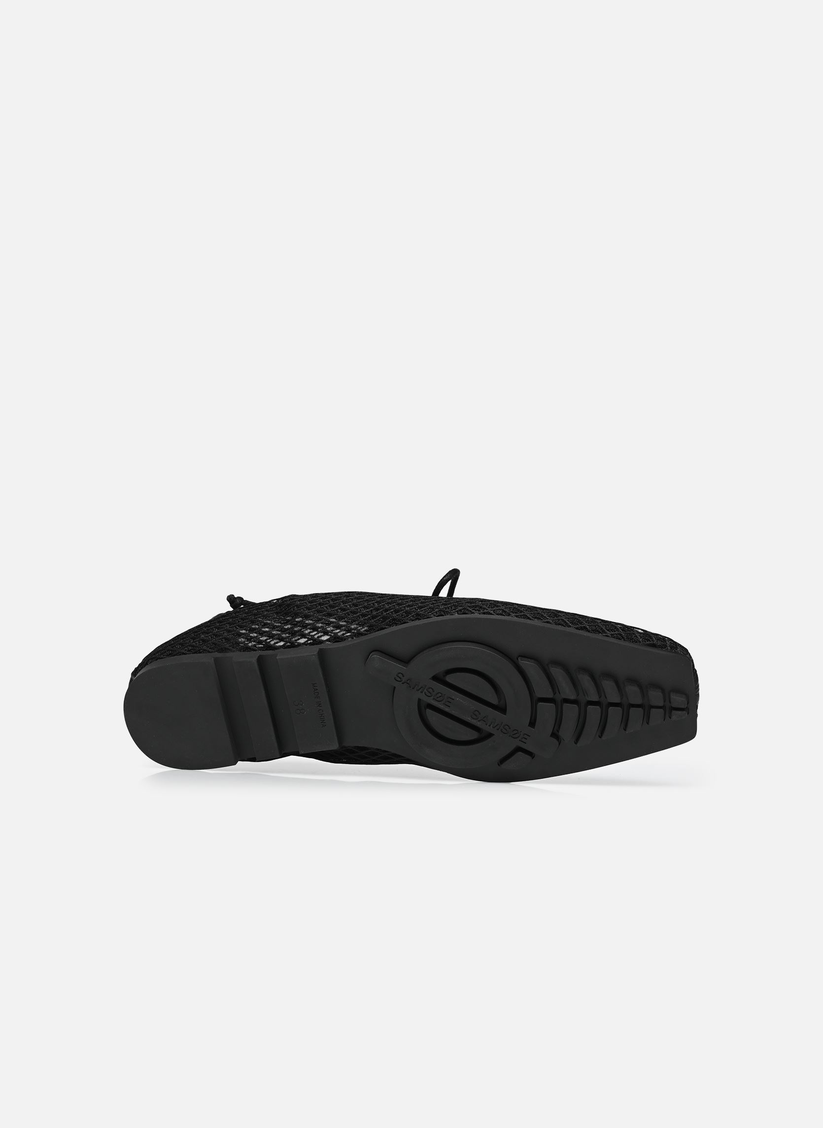 Mary Janes Salilli Laced Ballerina 16033 dames zwart Samsoe Samsoe Mary Janes Salilli Laced Ballerina 16033 dames zwart BLACK