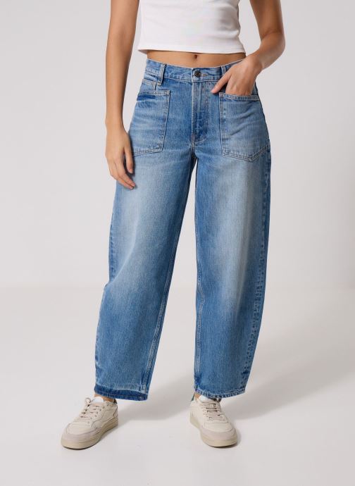 Samsoe Samsoe Wijde jeans / Flared Jeans Saveyra Jeans 16013 dames blauw