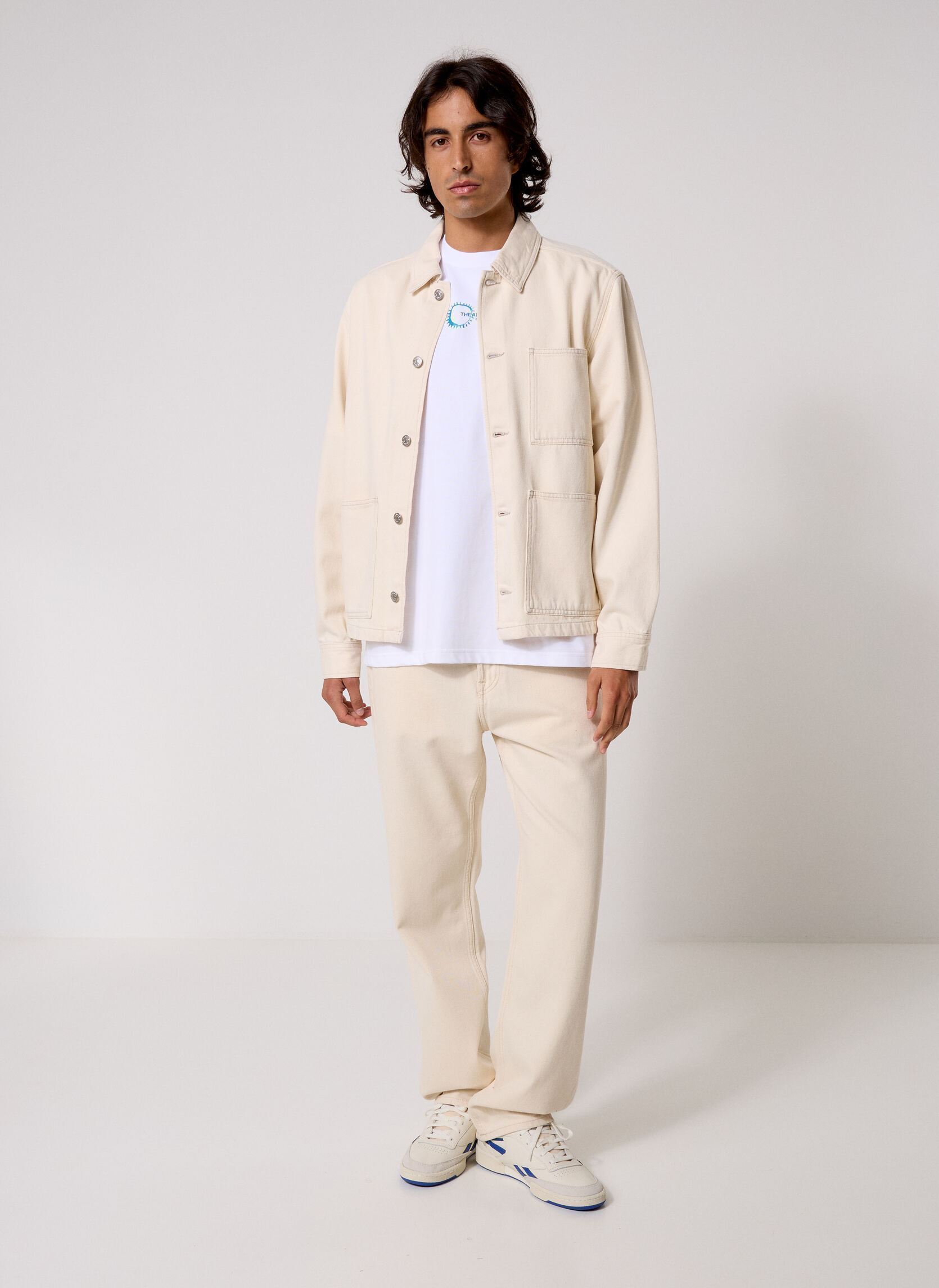 Jeans droit Saeddie Jeans 16017 homme blanc Samsoe Samsoe Jeans droit Saeddie Jeans 16017 homme blanc SOFT NATURAL