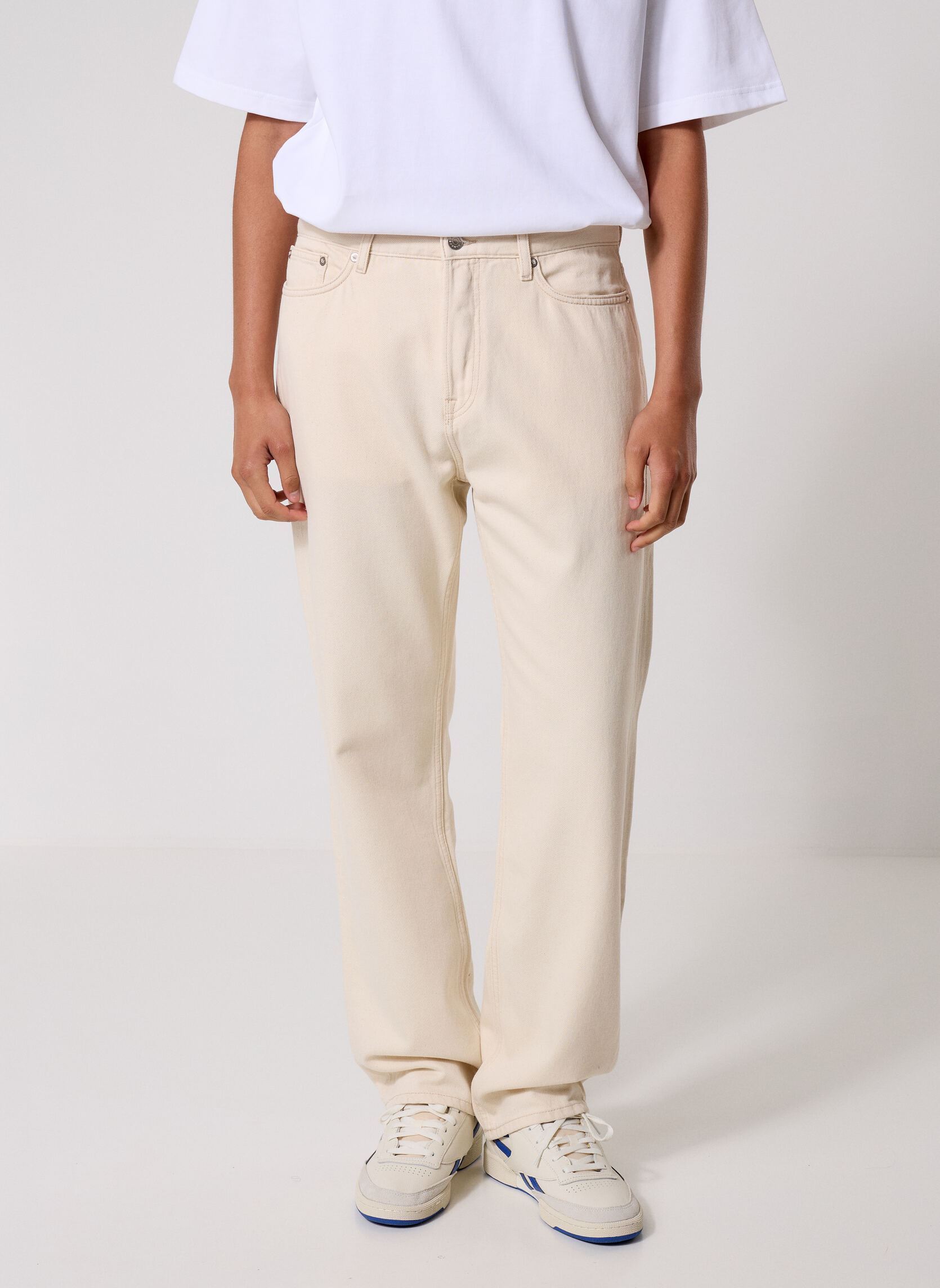 Jeans droit Saeddie Jeans 16017 homme blanc Samsoe Samsoe Jeans droit Saeddie Jeans 16017 homme blanc SOFT NATURAL