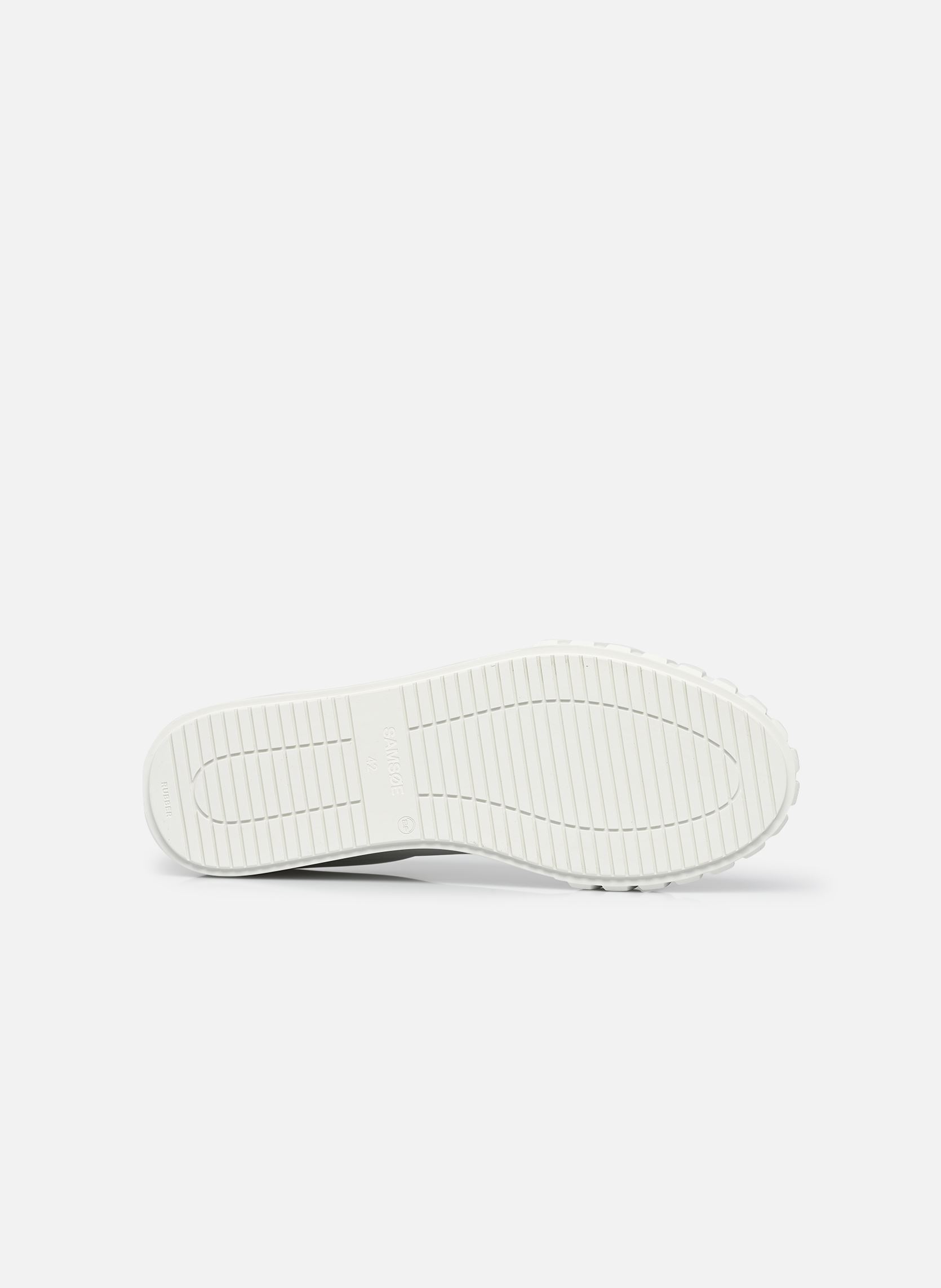 Lage sneakers Sapilou Sneakers 16039 heren wit Samsoe Samsoe Lage sneakers Sapilou Sneakers 16039 heren wit WHISPER WHITE