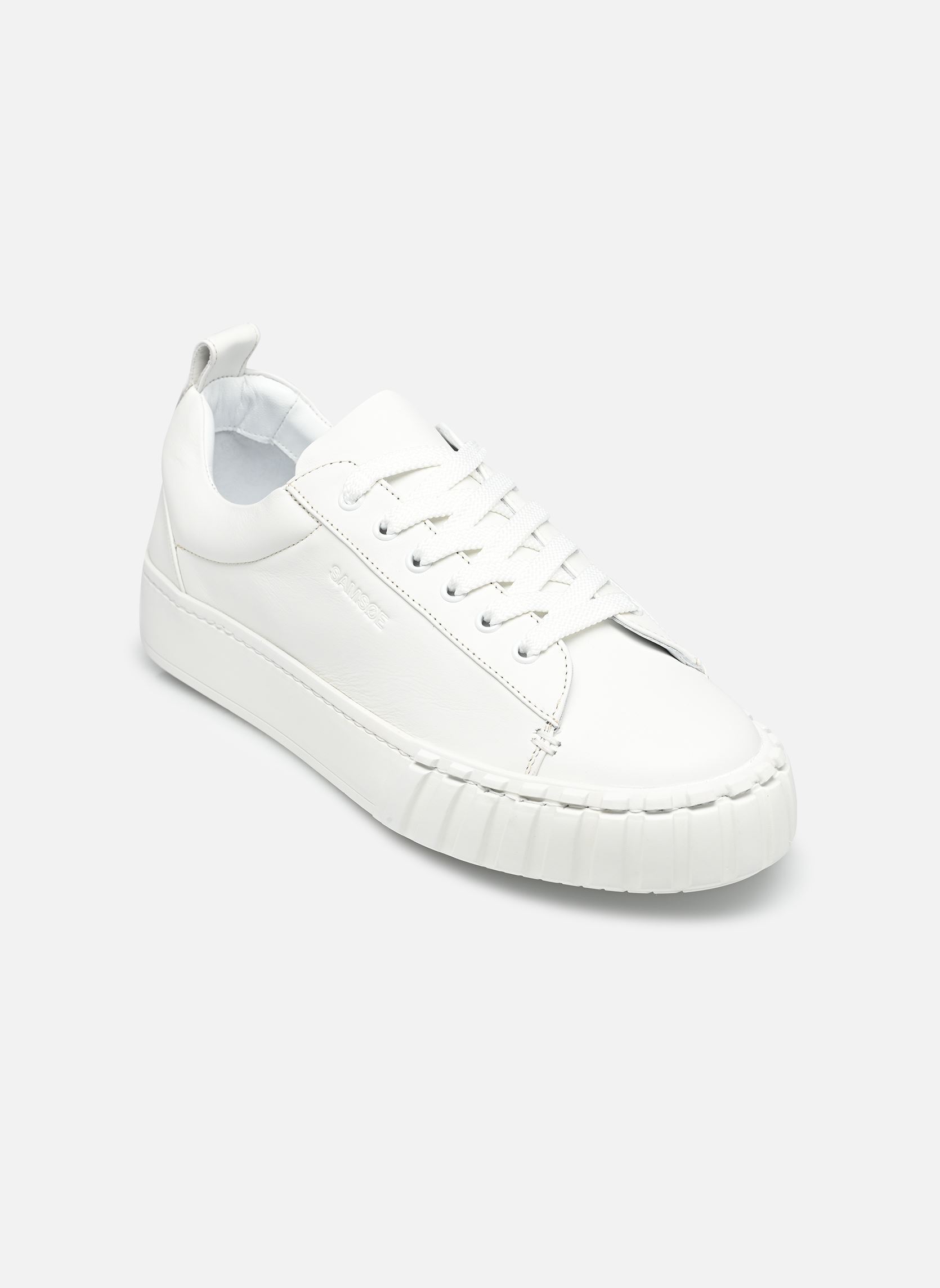 Lage sneakers Sapilou Sneakers 16039 heren wit Samsoe Samsoe Lage sneakers Sapilou Sneakers 16039 heren wit WHISPER WHITE