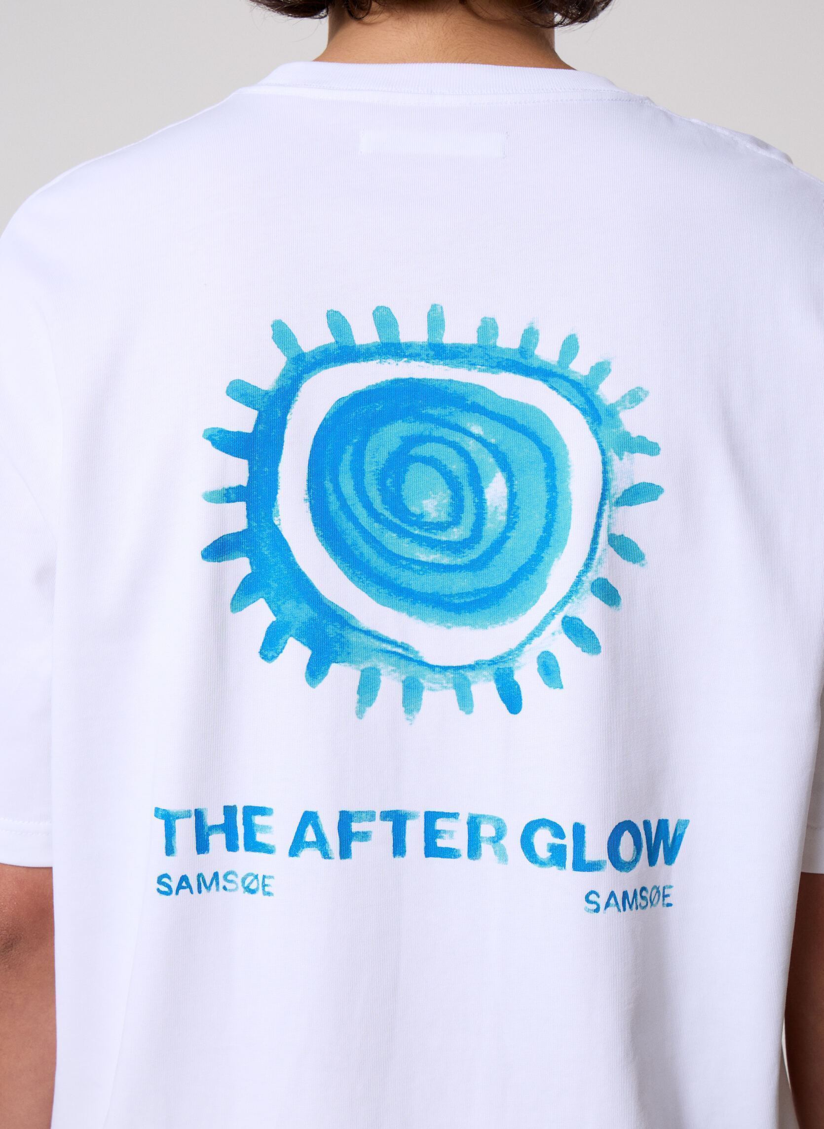 Tee-shirts Sasteven T-Shirt 11725 homme blanc Samsoe Samsoe Tee-shirts Sasteven T-Shirt 11725 homme blanc BLUE SPIRAL