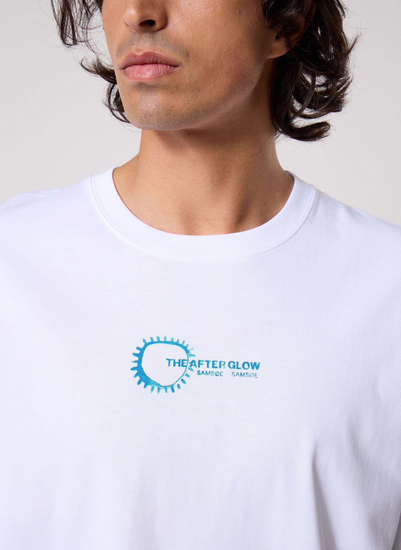 Tee-shirts Sasteven T-Shirt 11725 homme blanc Samsoe Samsoe Tee-shirts Sasteven T-Shirt 11725 homme blanc BLUE SPIRAL