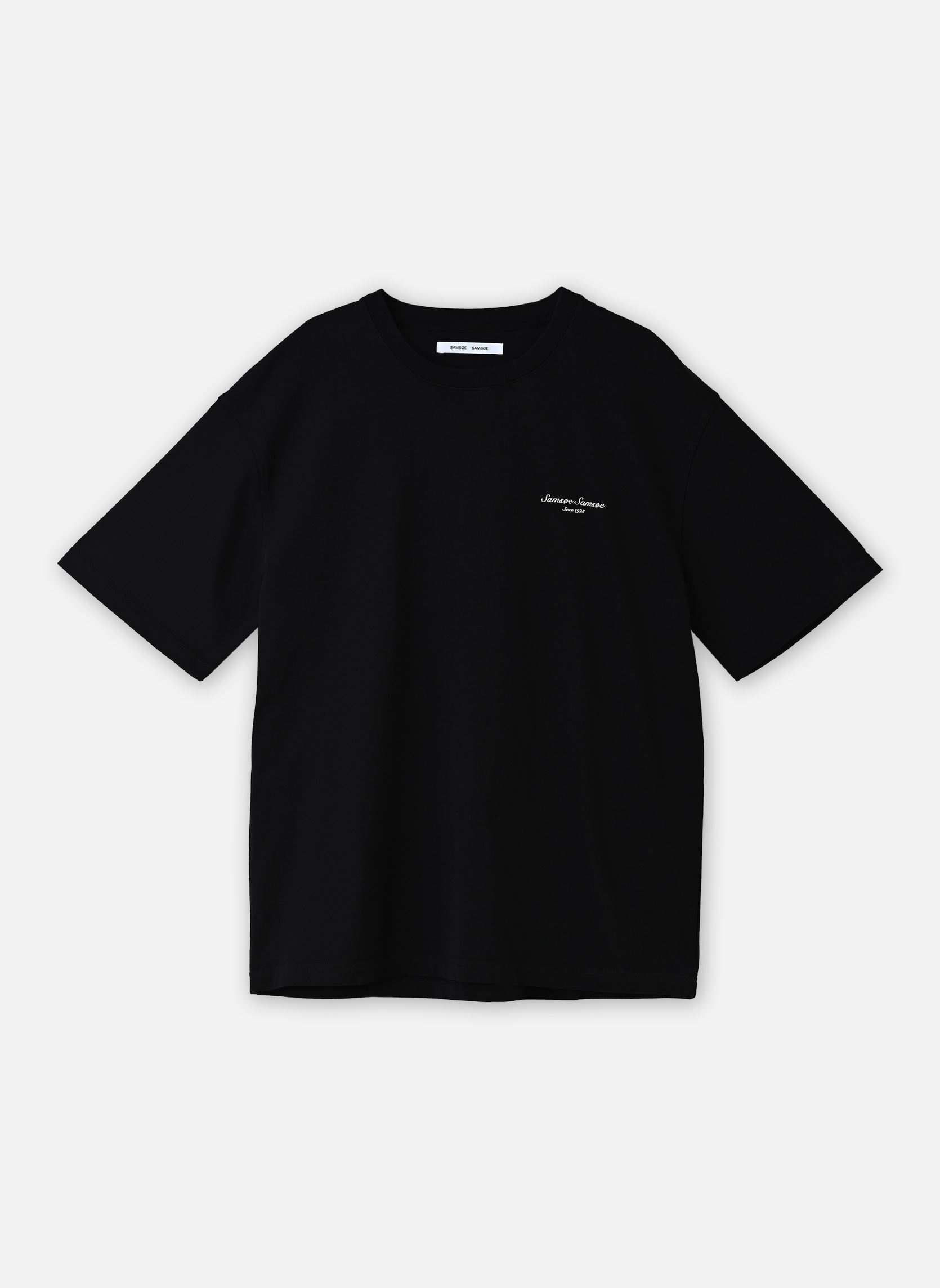 T-shirts Sauni t-shirt 11725 heren zwart Samsoe Samsoe T-shirts Sauni t-shirt 11725 heren zwart BLACK BUILDING
