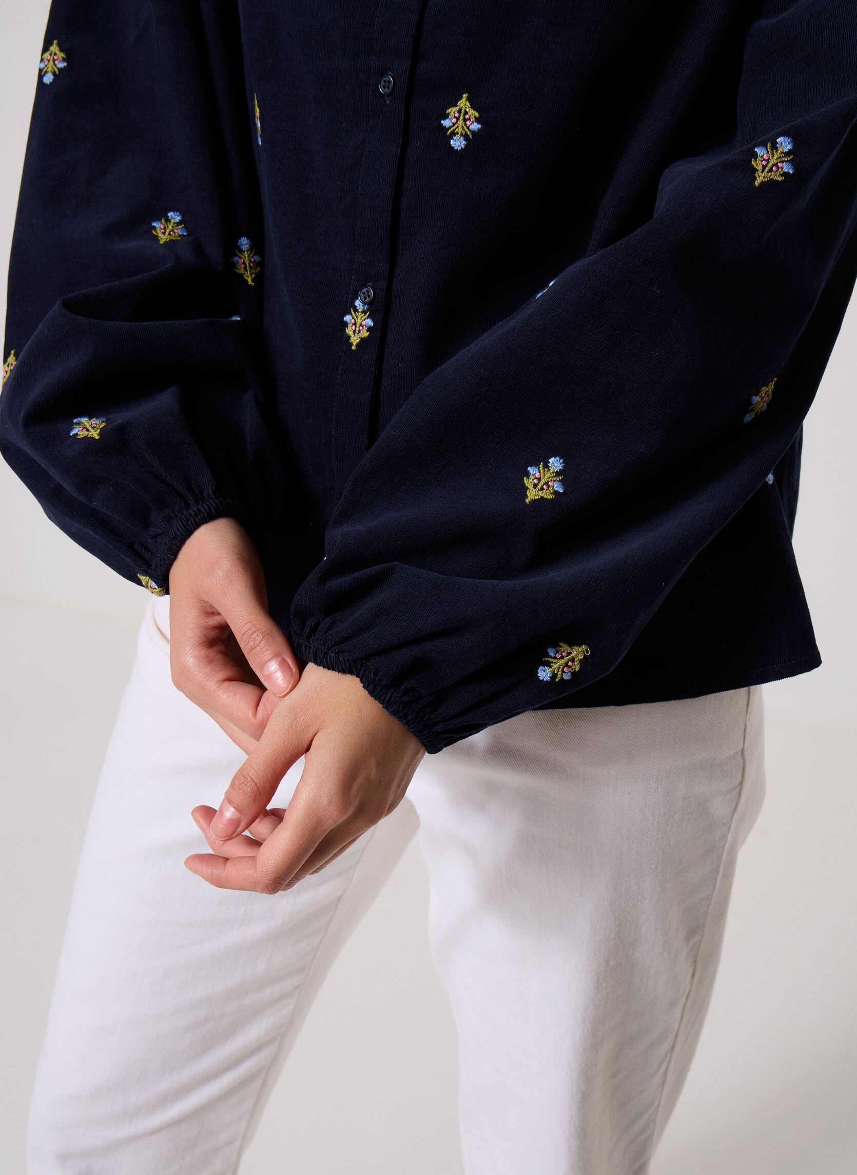 Hemden CHEMBROD dames blauw Georgia Rose Hemden CHEMBROD dames blauw FLO-BROD-NAVY