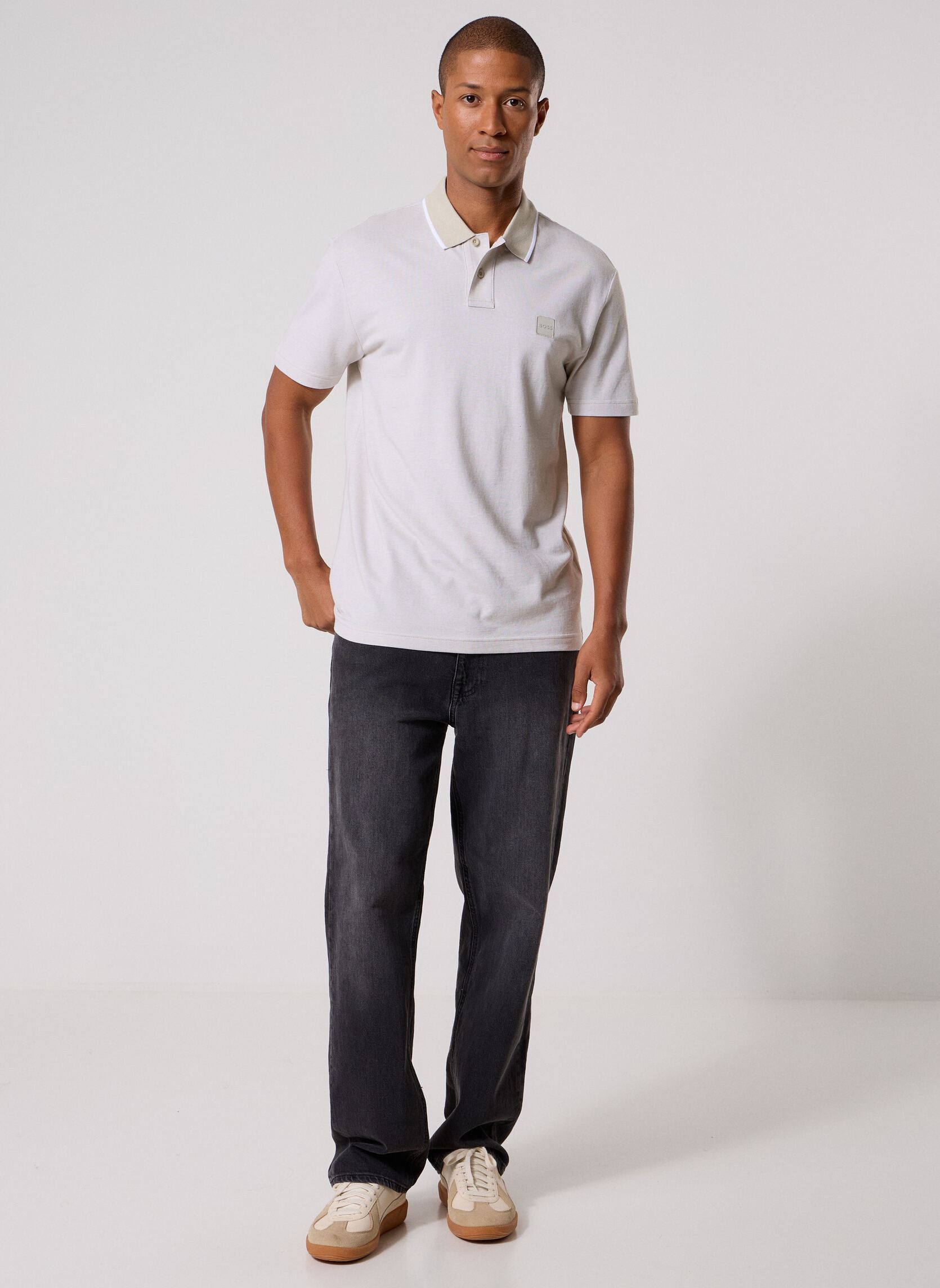 Polos Passerford homme beige BOSS Polos Passerford homme beige 272