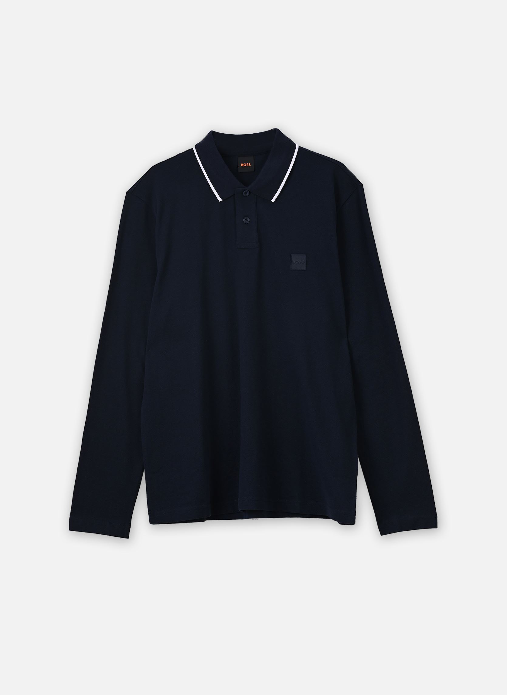 Polos PasserfordLong homme bleu BOSS Polos PasserfordLong homme bleu 404