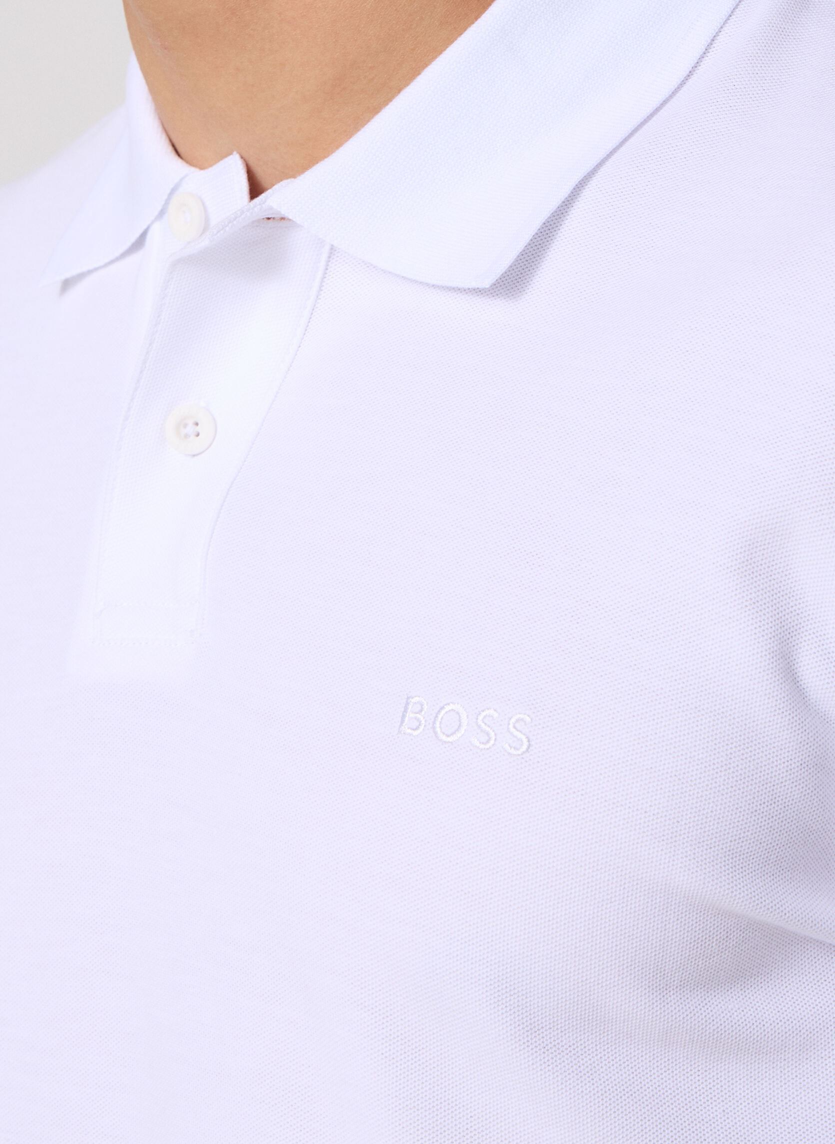 Polos Phoenix 50560227 homme blanc BOSS Polos Phoenix 50560227 homme blanc 100