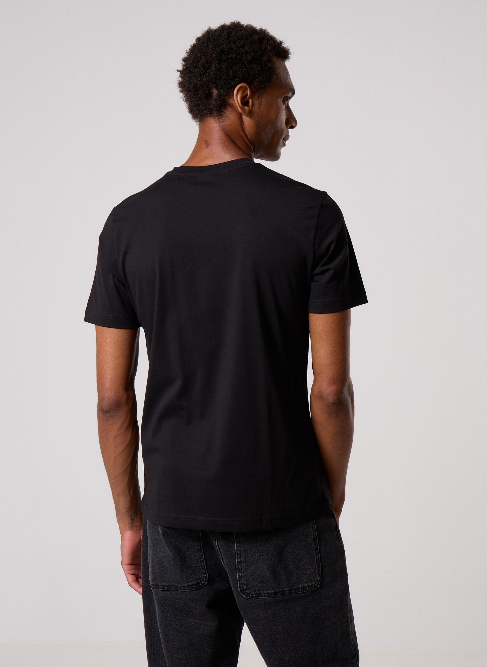 Tee-shirts Te_Logo 50566504 homme noir BOSS Tee-shirts Te_Logo 50566504 homme noir 001