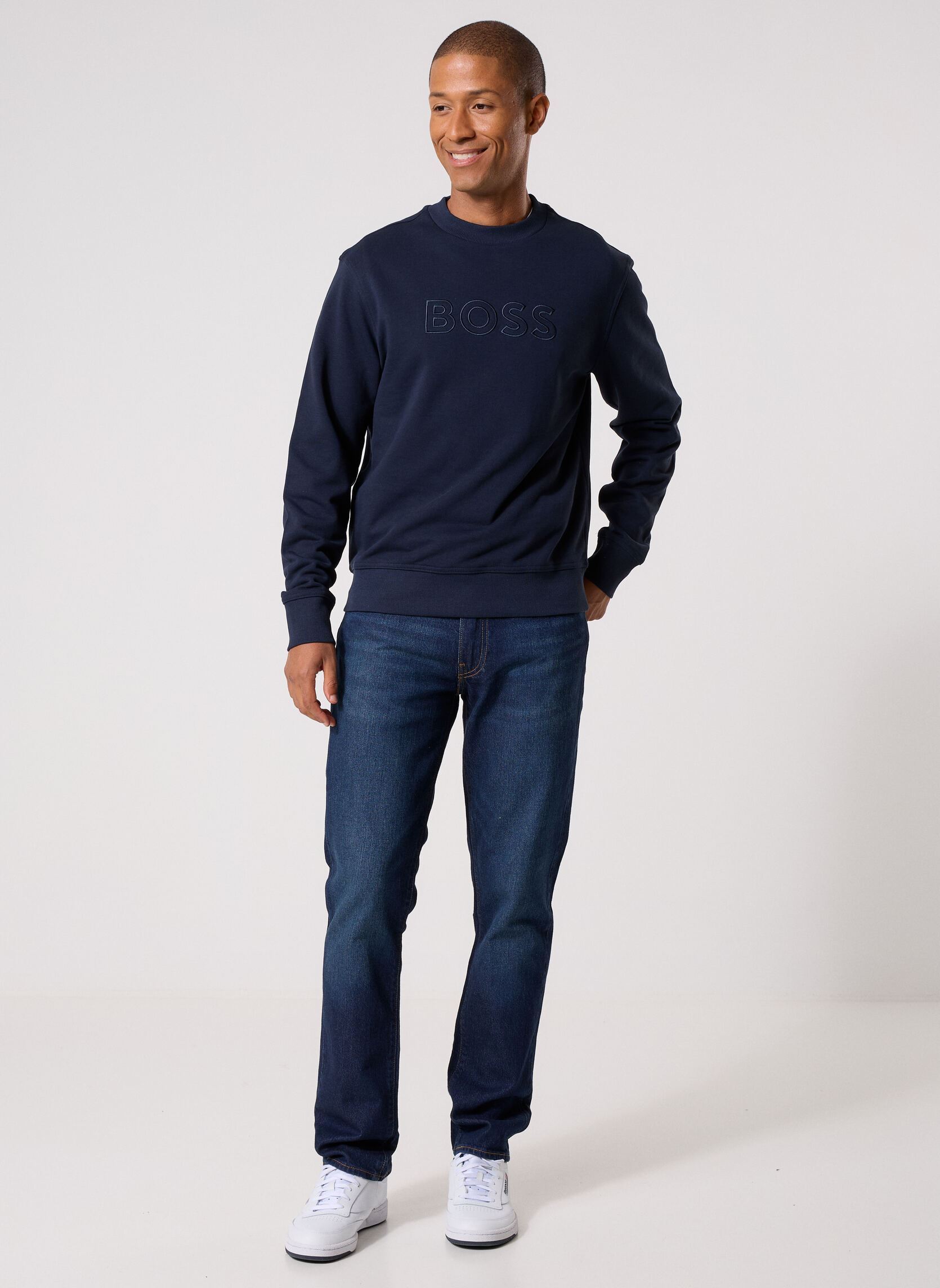 Sweats We_Logo homme marine BOSS Sweats We_Logo homme marine 404