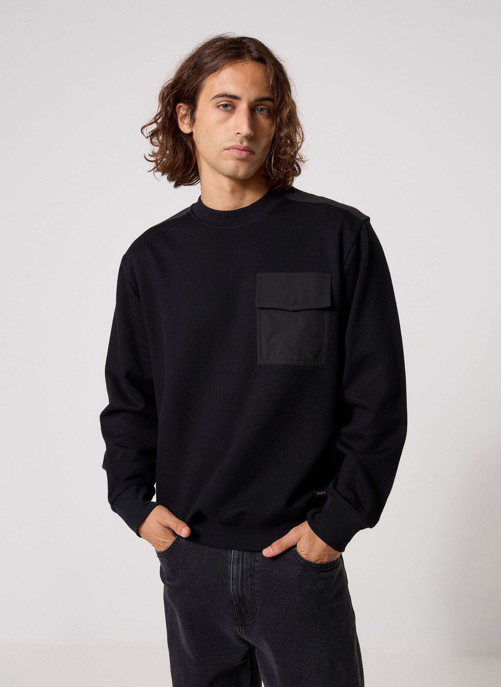 Sweats We_Urban homme noir BOSS Sweats We_Urban homme noir 001