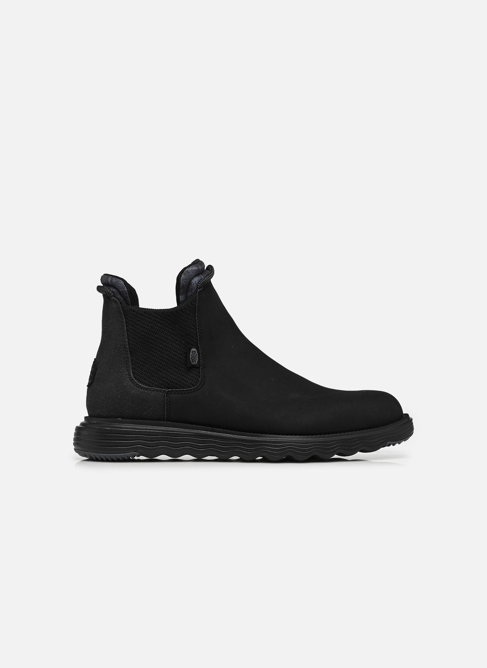Bottines et boots Branson Classic homme noir HEYDUDE Bottines et boots Branson Classic homme noir BLACK/BLACK
