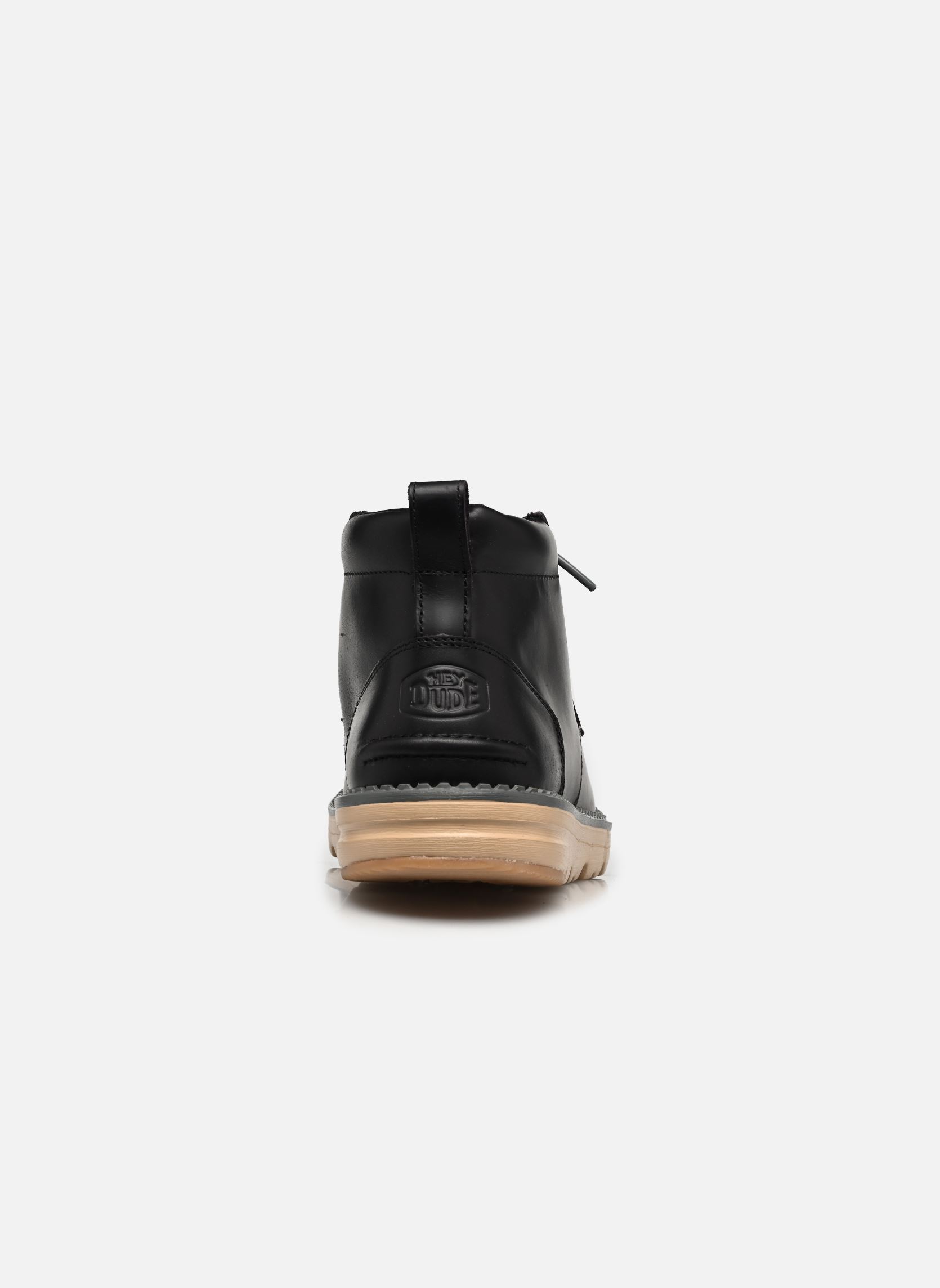 Bottines et boots Flint Boot Leather homme noir HEYDUDE Bottines et boots Flint Boot Leather homme noir BLACK/MULTI