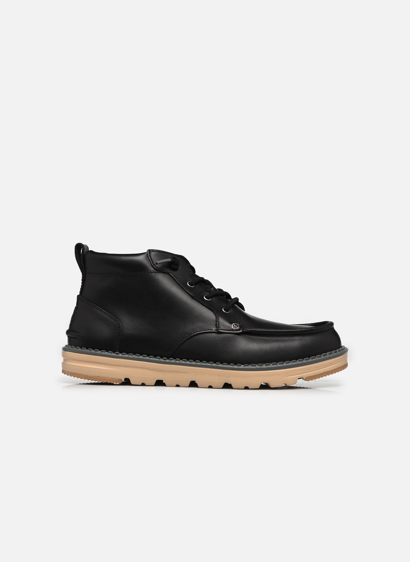 Bottines et boots Flint Boot Leather homme noir HEYDUDE Bottines et boots Flint Boot Leather homme noir BLACK/MULTI