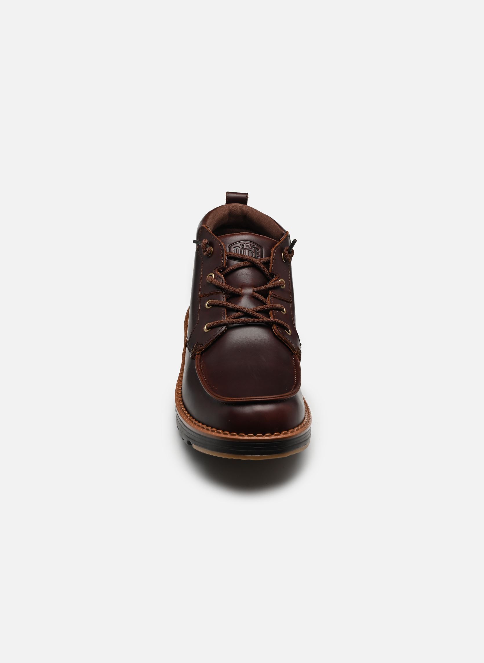 Bottines et boots Flint Boot Leather homme marron HEYDUDE Bottines et boots Flint Boot Leather homme marron ARGAN OIL/CHOCOLATE TORTE