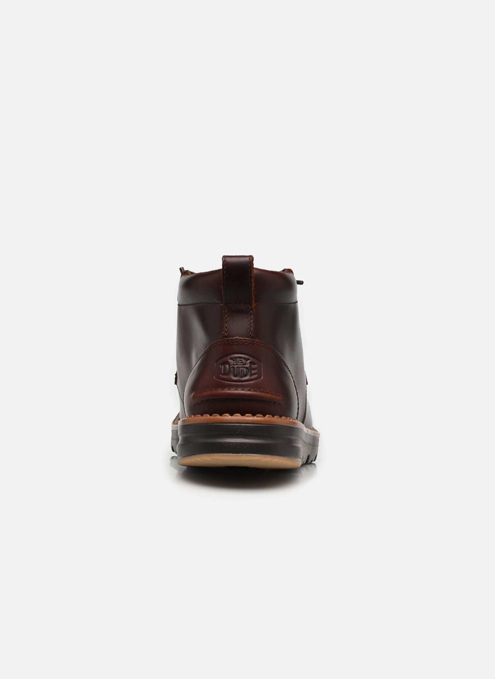 Bottines et boots Flint Boot Leather homme marron HEYDUDE Bottines et boots Flint Boot Leather homme marron ARGAN OIL/CHOCOLATE TORTE