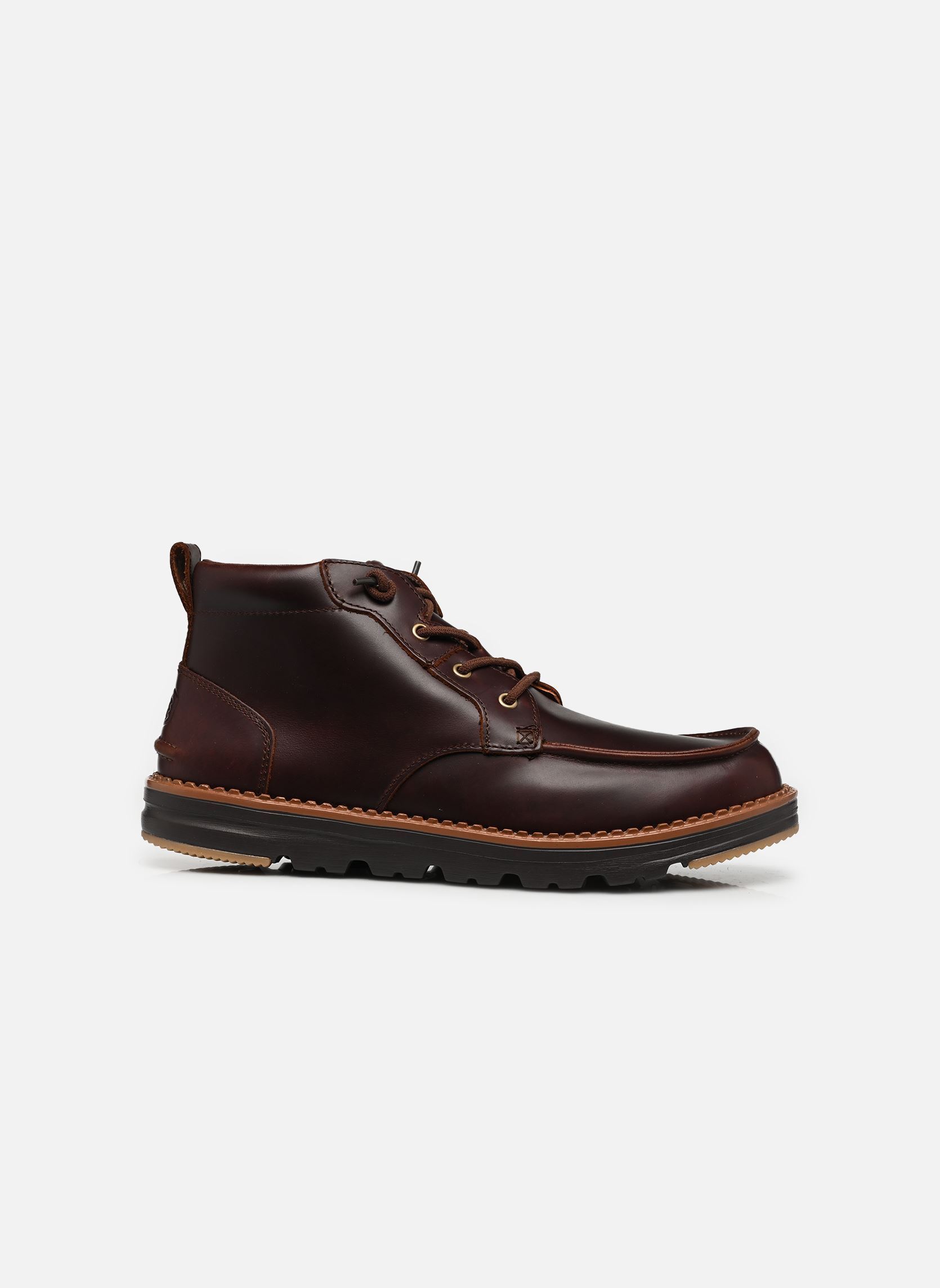 Bottines et boots Flint Boot Leather homme marron HEYDUDE Bottines et boots Flint Boot Leather homme marron ARGAN OIL/CHOCOLATE TORTE