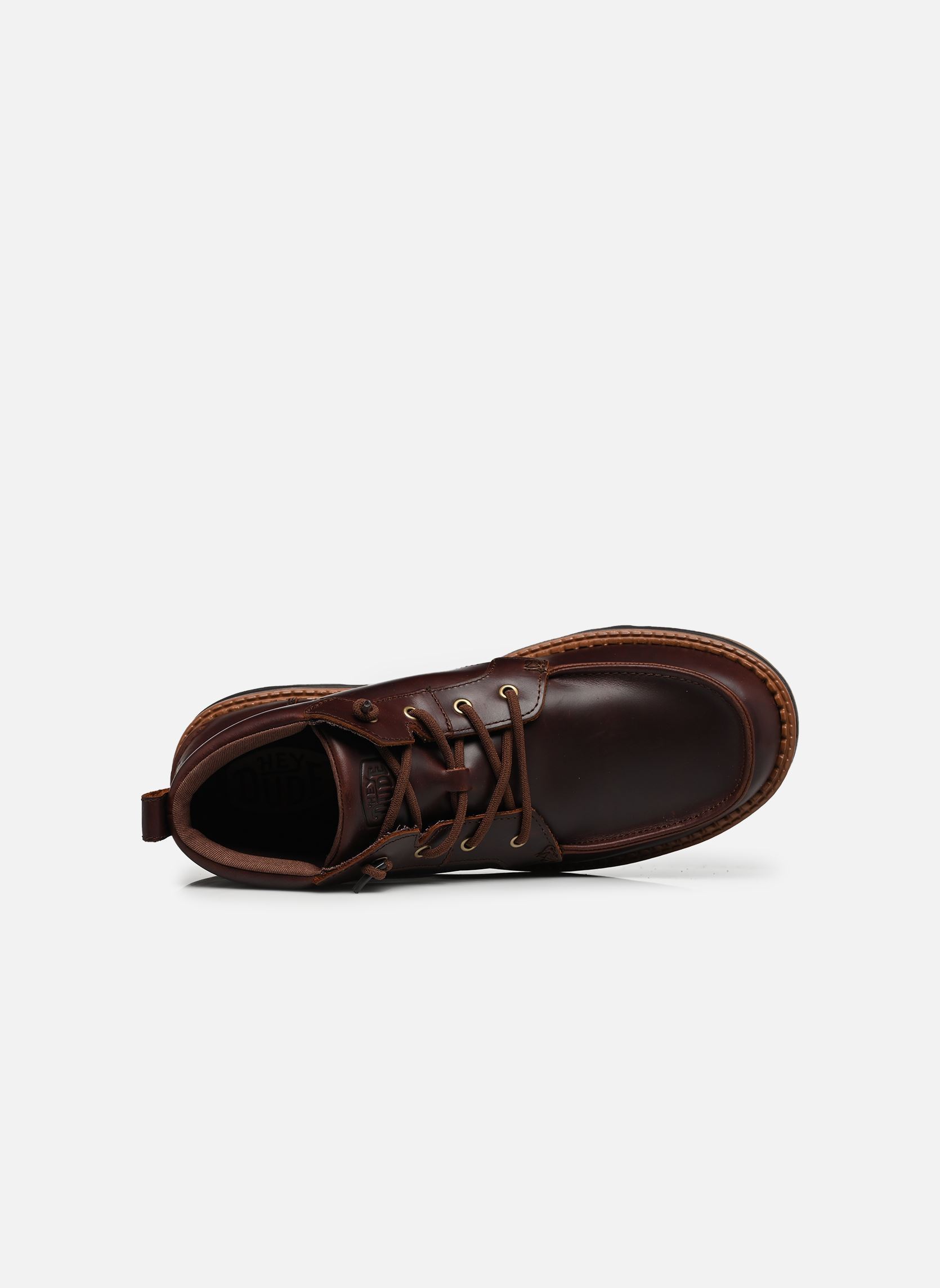 Bottines et boots Flint Boot Leather homme marron HEYDUDE Bottines et boots Flint Boot Leather homme marron ARGAN OIL/CHOCOLATE TORTE