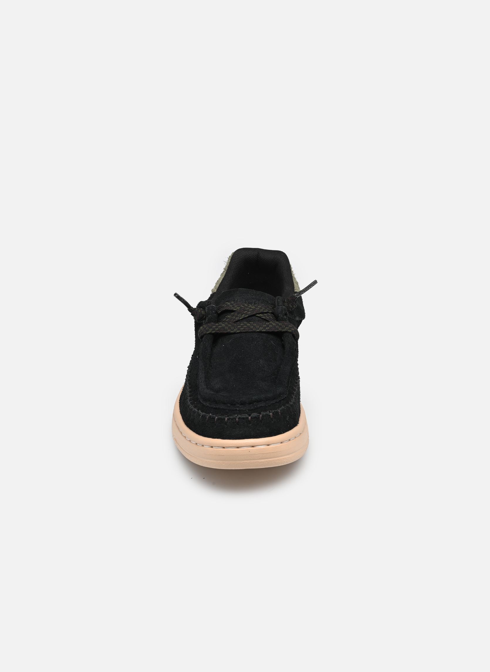 Baskets basses Harper Moc Crafted Suede femme noir HEYDUDE Baskets basses Harper Moc Crafted Suede femme noir BLACK