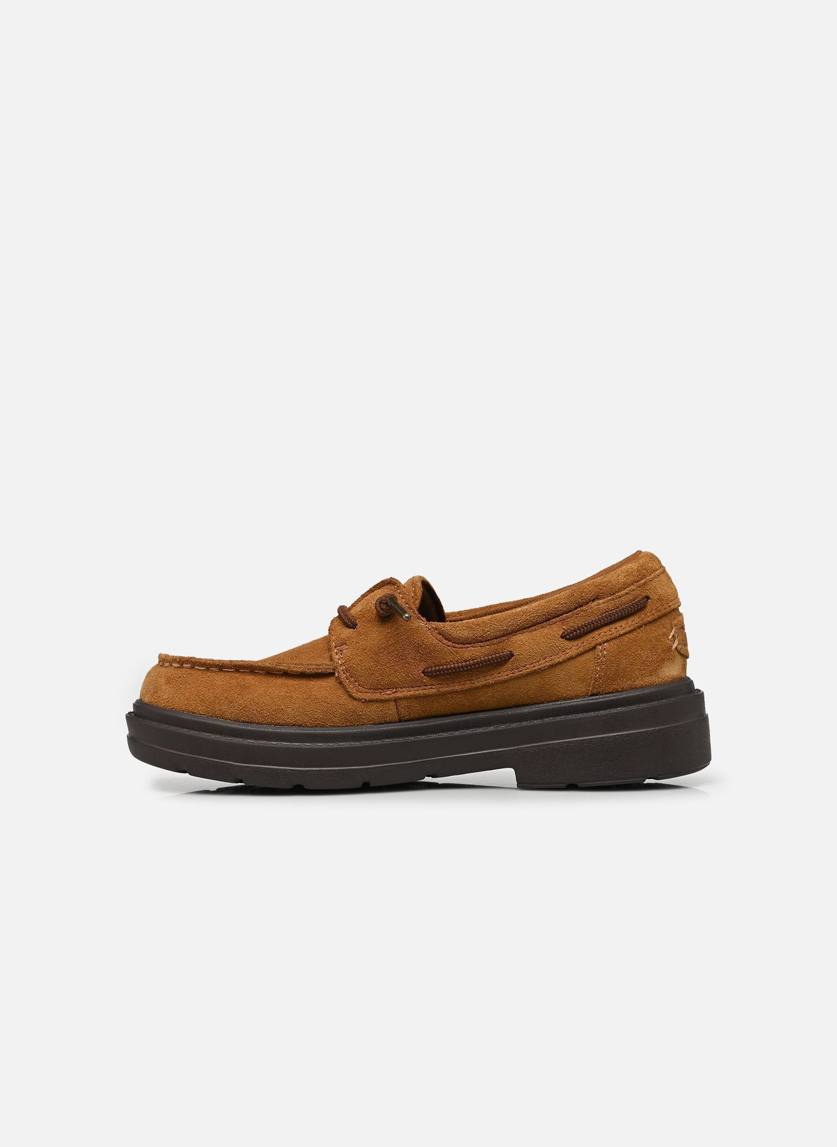 Chaussures bateaux Sienna Boat Suede femme marron HEYDUDE Chaussures bateaux Sienna Boat Suede femme marron BROWN