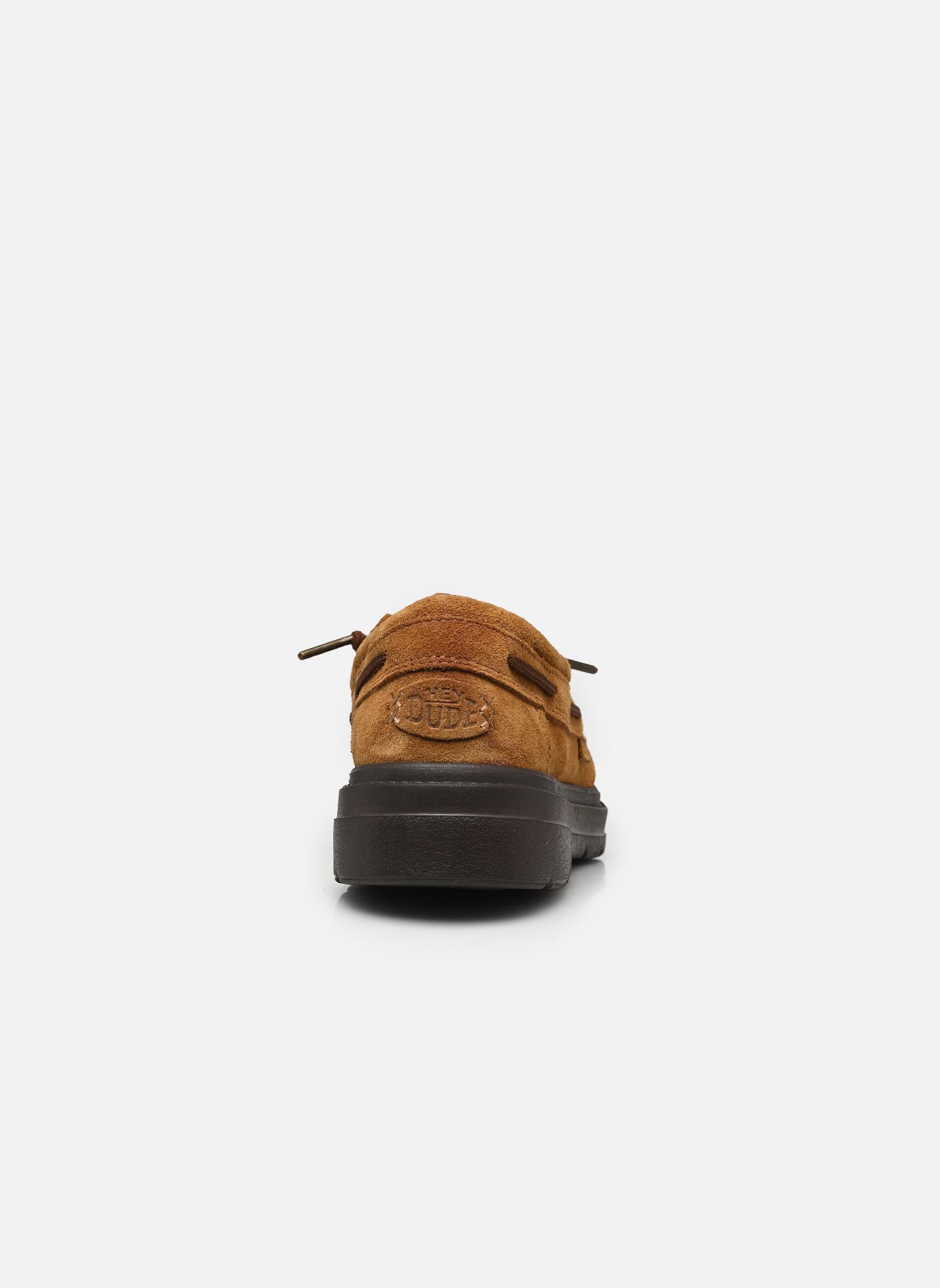 Chaussures bateaux Sienna Boat Suede femme marron HEYDUDE Chaussures bateaux Sienna Boat Suede femme marron BROWN