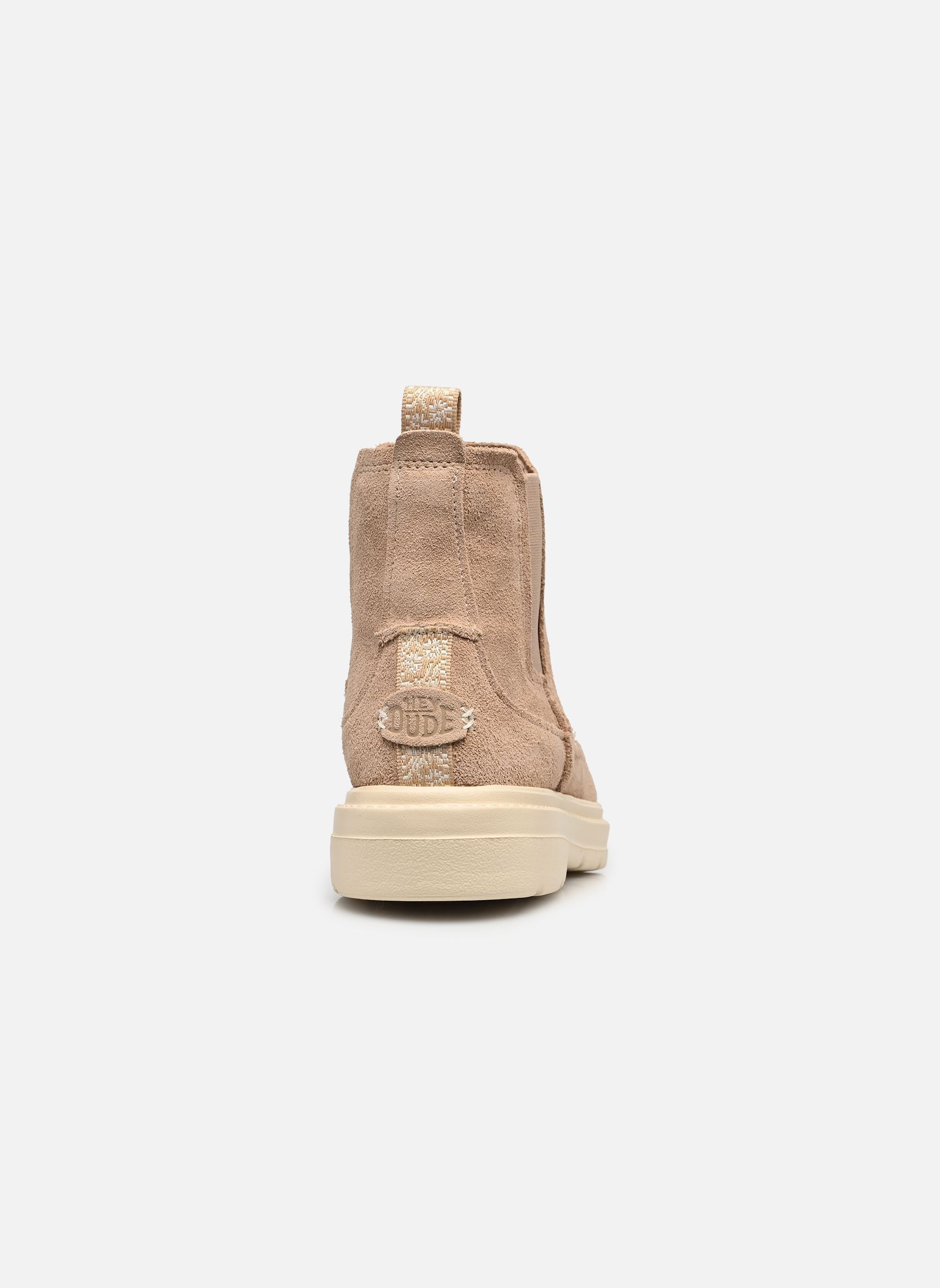 Bottines et boots Sienna Chelsea Boot Suede femme beige HEYDUDE Bottines et boots Sienna Chelsea Boot Suede femme beige SESAME