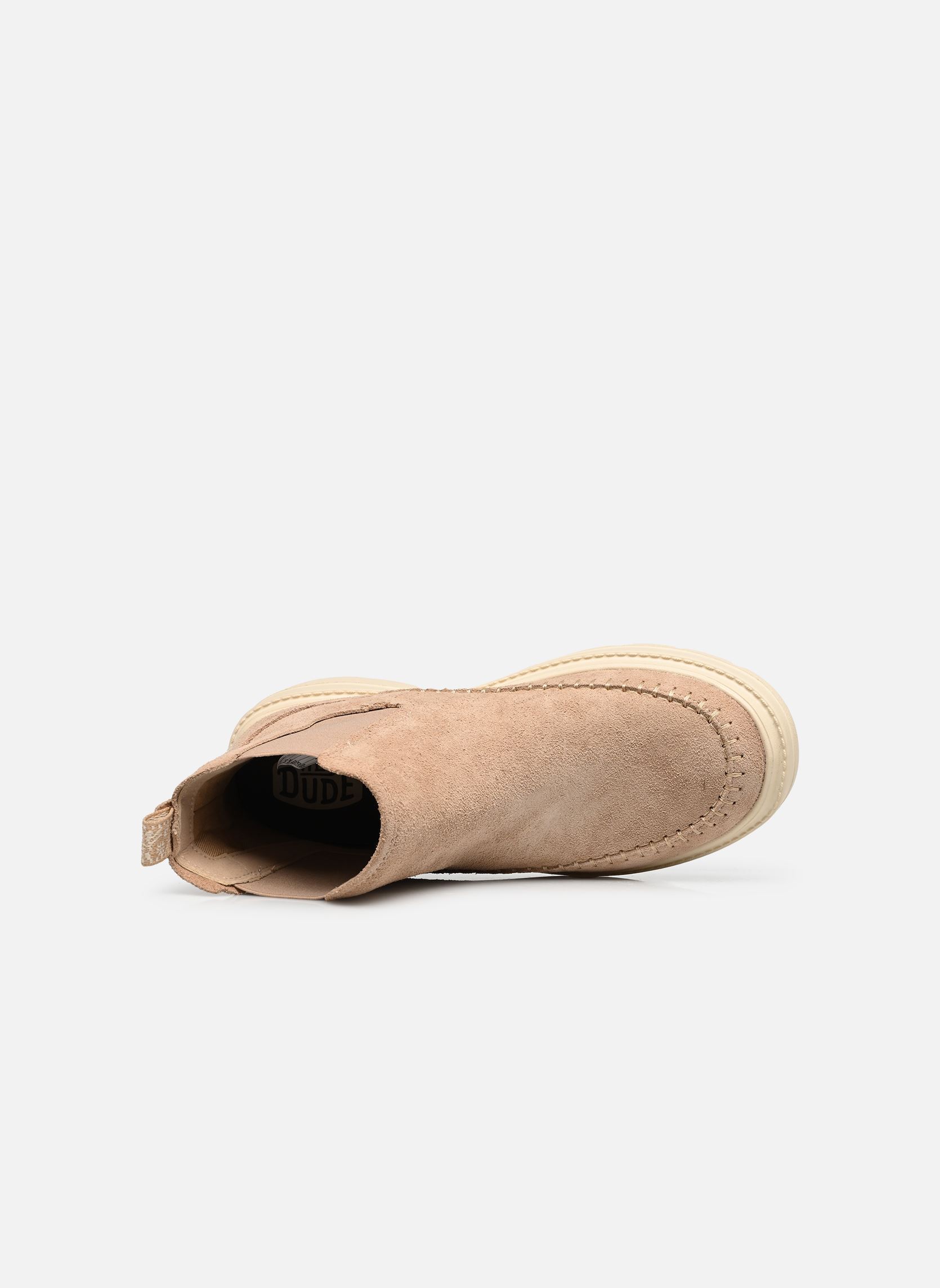 Bottines et boots Sienna Chelsea Boot Suede femme beige HEYDUDE Bottines et boots Sienna Chelsea Boot Suede femme beige SESAME