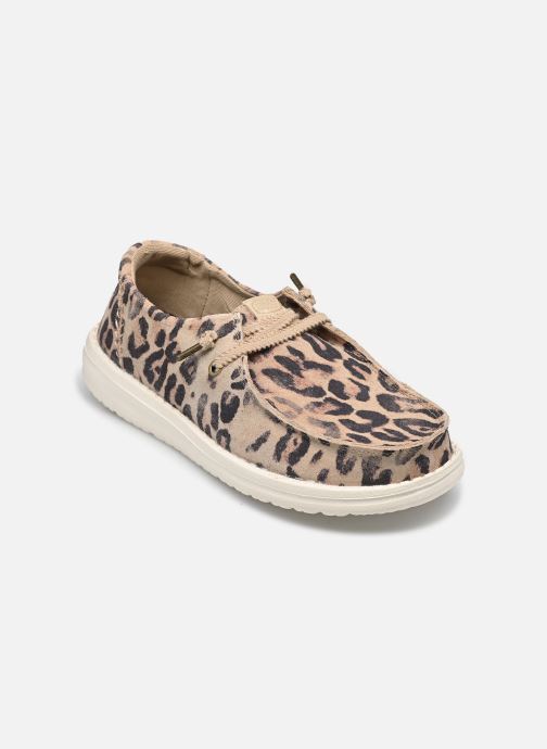 HEYDUDE Baskets basses Wendy Craft Suede femme camel