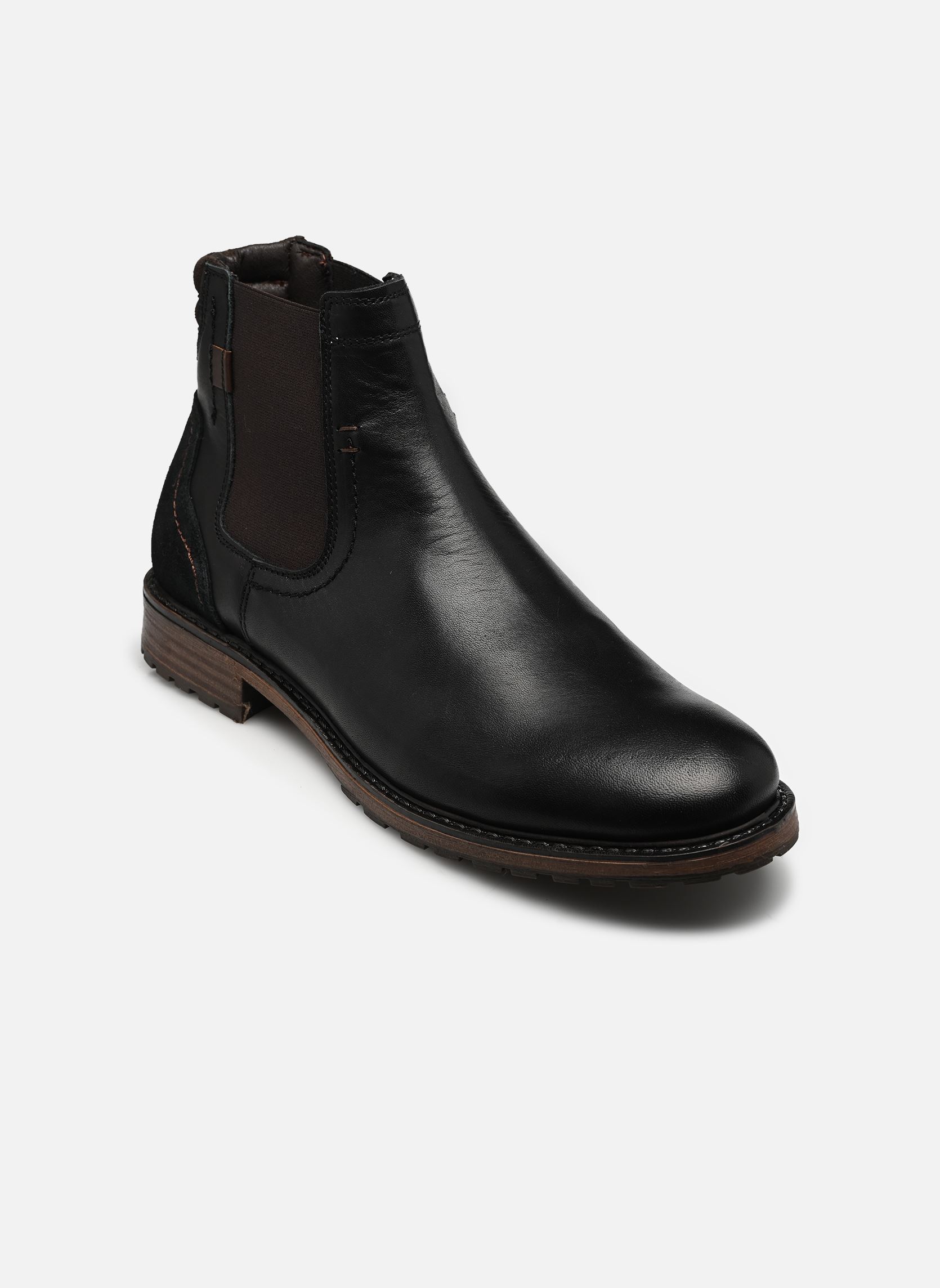 Bottines et boots WALDOR homme noir Marvin&Co Bottines et boots WALDOR homme noir 9000 BLACK