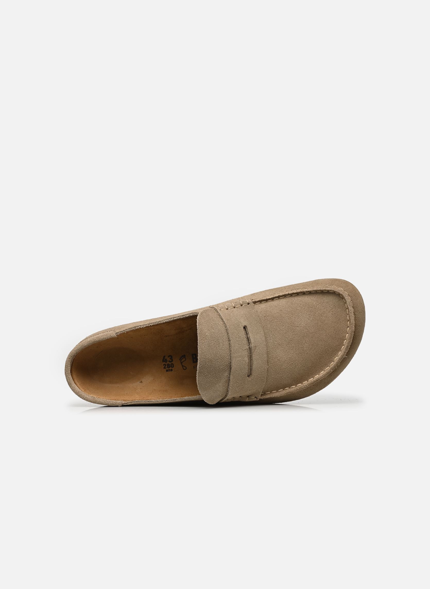Sandales et mules Naples Wrapped Suede - Regular homme beige Birkenstock Sandales et mules Naples Wrapped Suede - Regular homme beige TAUPE