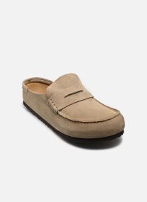 Sandales et mules Naples Wrapped Suede - Regular homme beige Birkenstock Sandales et mules Naples Wrapped Suede - Regular homme beige TAUPE