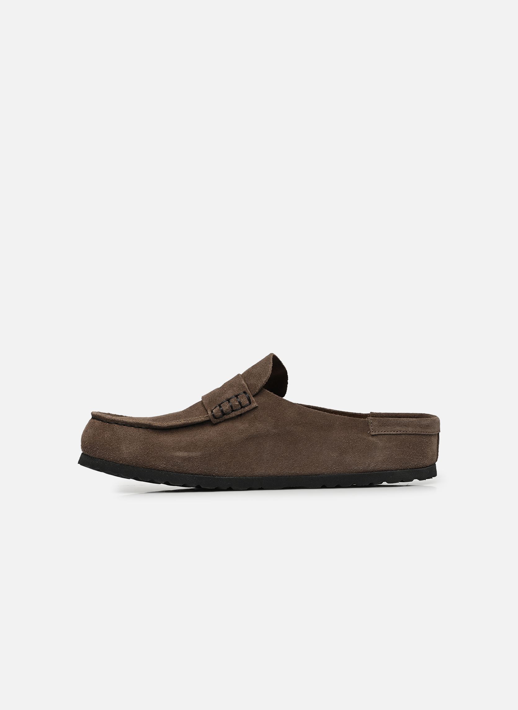 Sandales et mules Naples Wrapped Suede - Regular homme marron Birkenstock Sandales et mules Naples Wrapped Suede - Regular homme marron CONCRETE GRAY