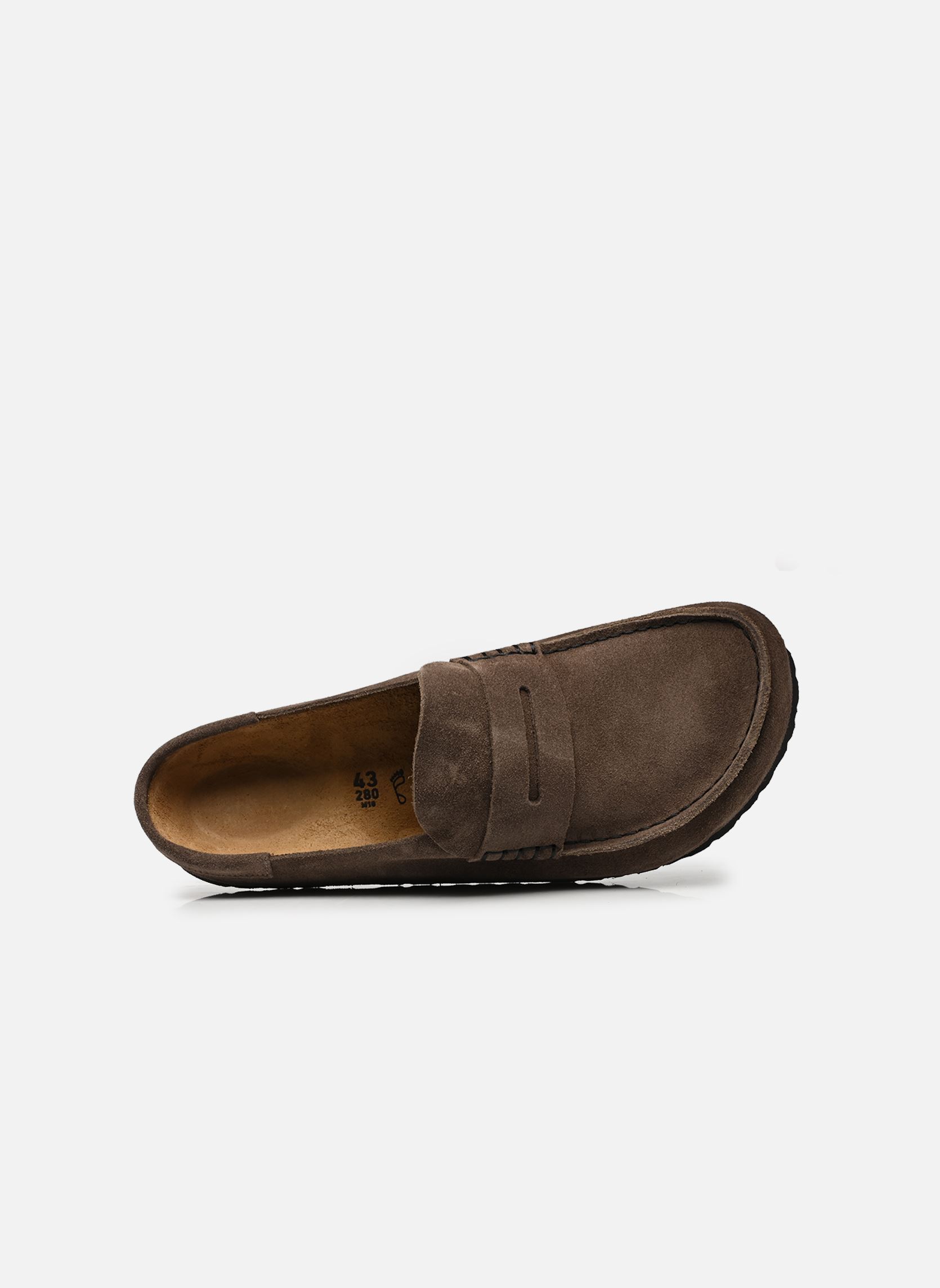 Sandales et mules Naples Wrapped Suede - Regular homme marron Birkenstock Sandales et mules Naples Wrapped Suede - Regular homme marron CONCRETE GRAY