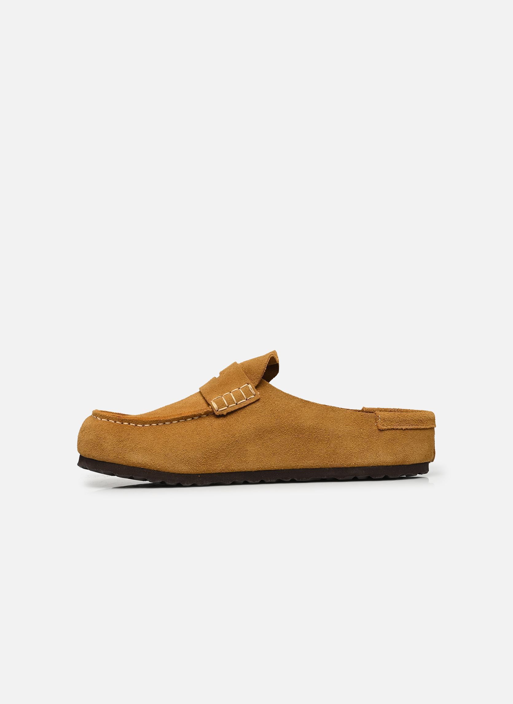 Sandales et mules Naples Wrapped Suede - Regular homme jaune Birkenstock Sandales et mules Naples Wrapped Suede - Regular homme jaune CORK BROWN
