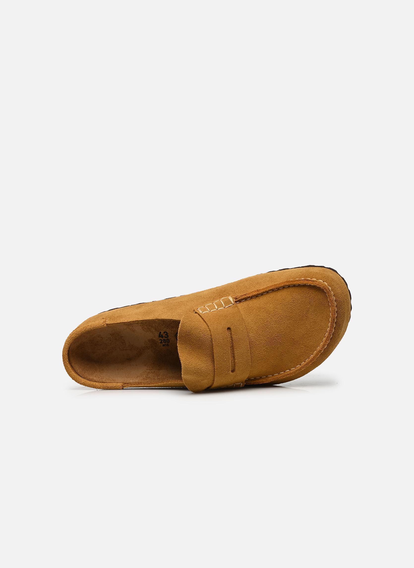 Sandales et mules Naples Wrapped Suede - Regular homme jaune Birkenstock Sandales et mules Naples Wrapped Suede - Regular homme jaune CORK BROWN