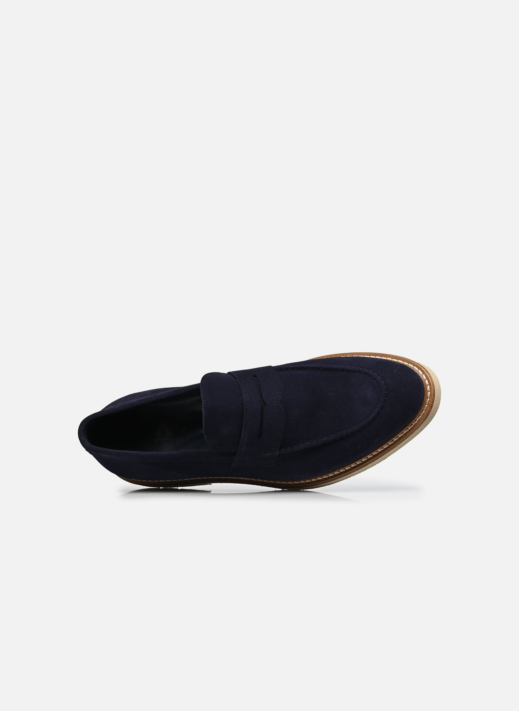 Mocassins MUSE homme bleu Brett & Sons Mocassins MUSE homme bleu Velour Astra