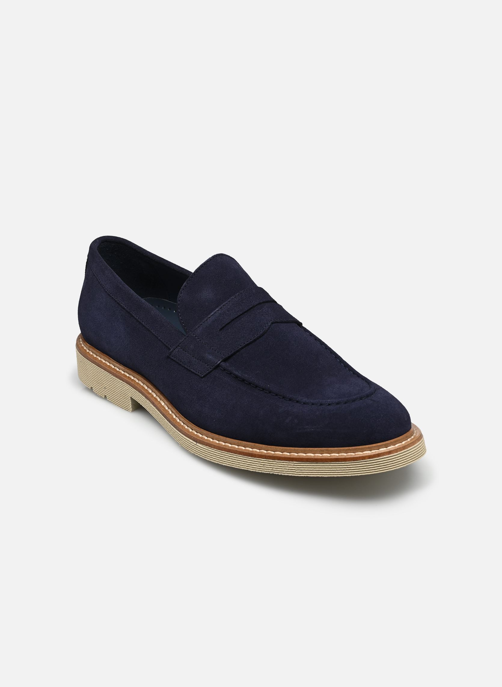 Mocassins MUSE homme bleu Brett & Sons Mocassins MUSE homme bleu Velour Astra