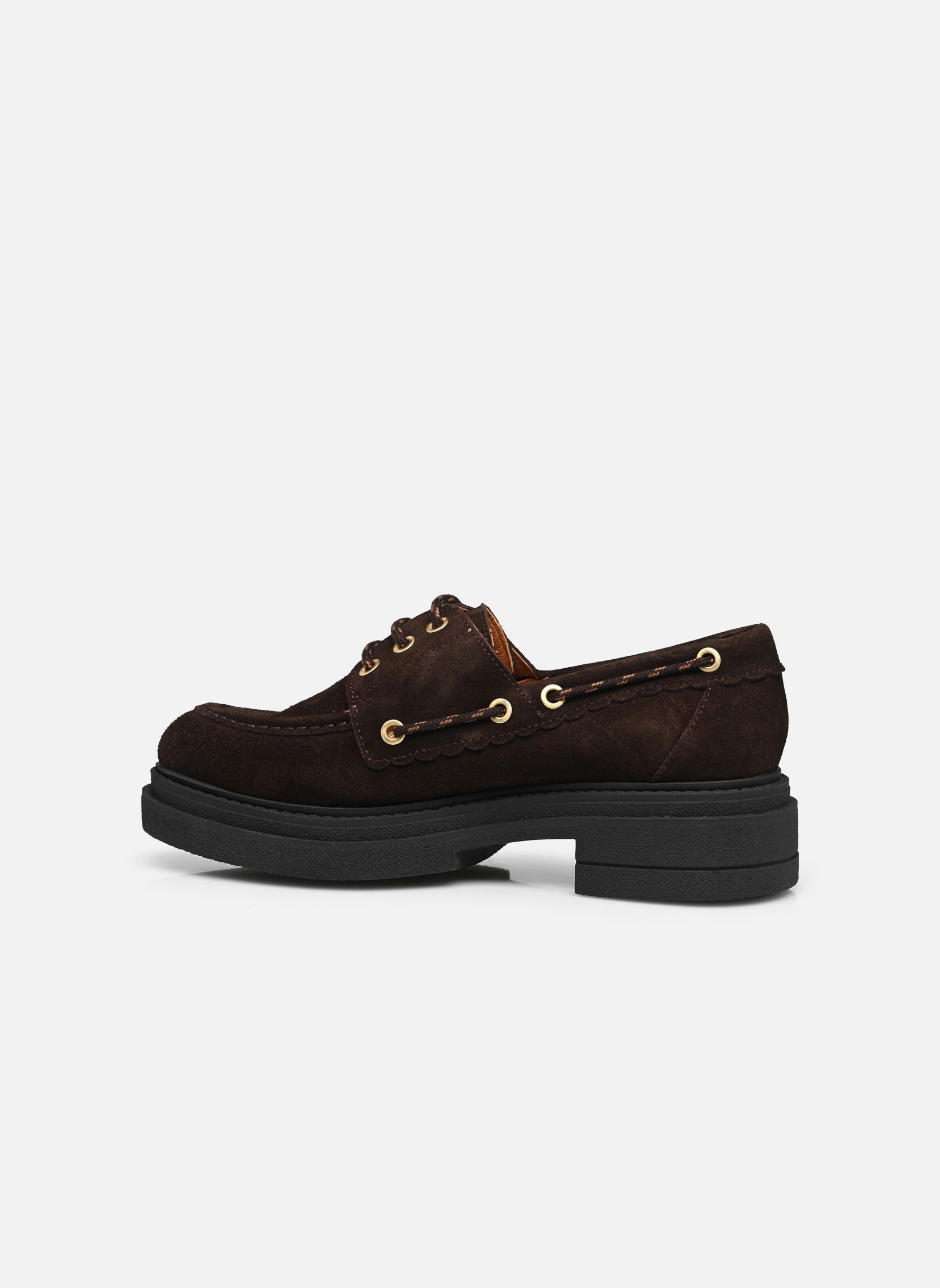 Chaussures bateaux Sayumi femme marron Georgia Rose Chaussures bateaux Sayumi femme marron CHOCOLAT