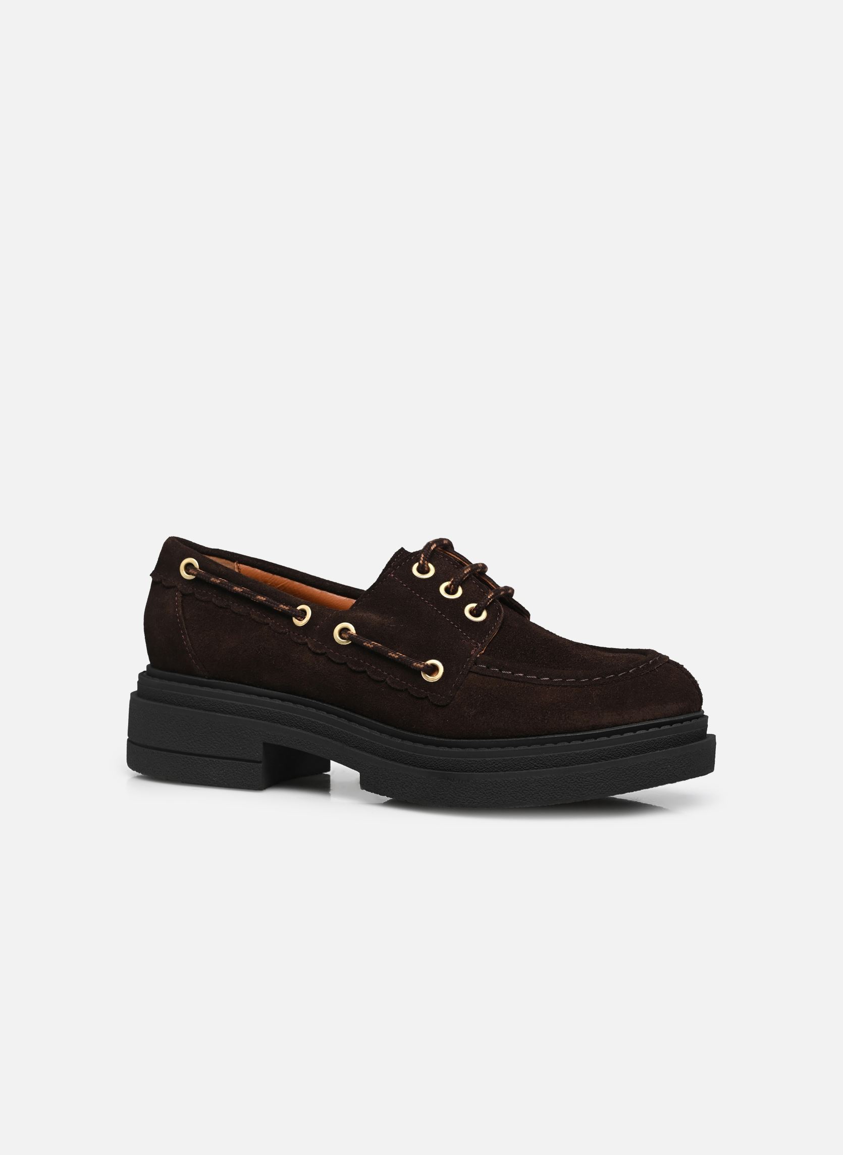 Chaussures bateaux Sayumi femme marron Georgia Rose Chaussures bateaux Sayumi femme marron CHOCOLAT