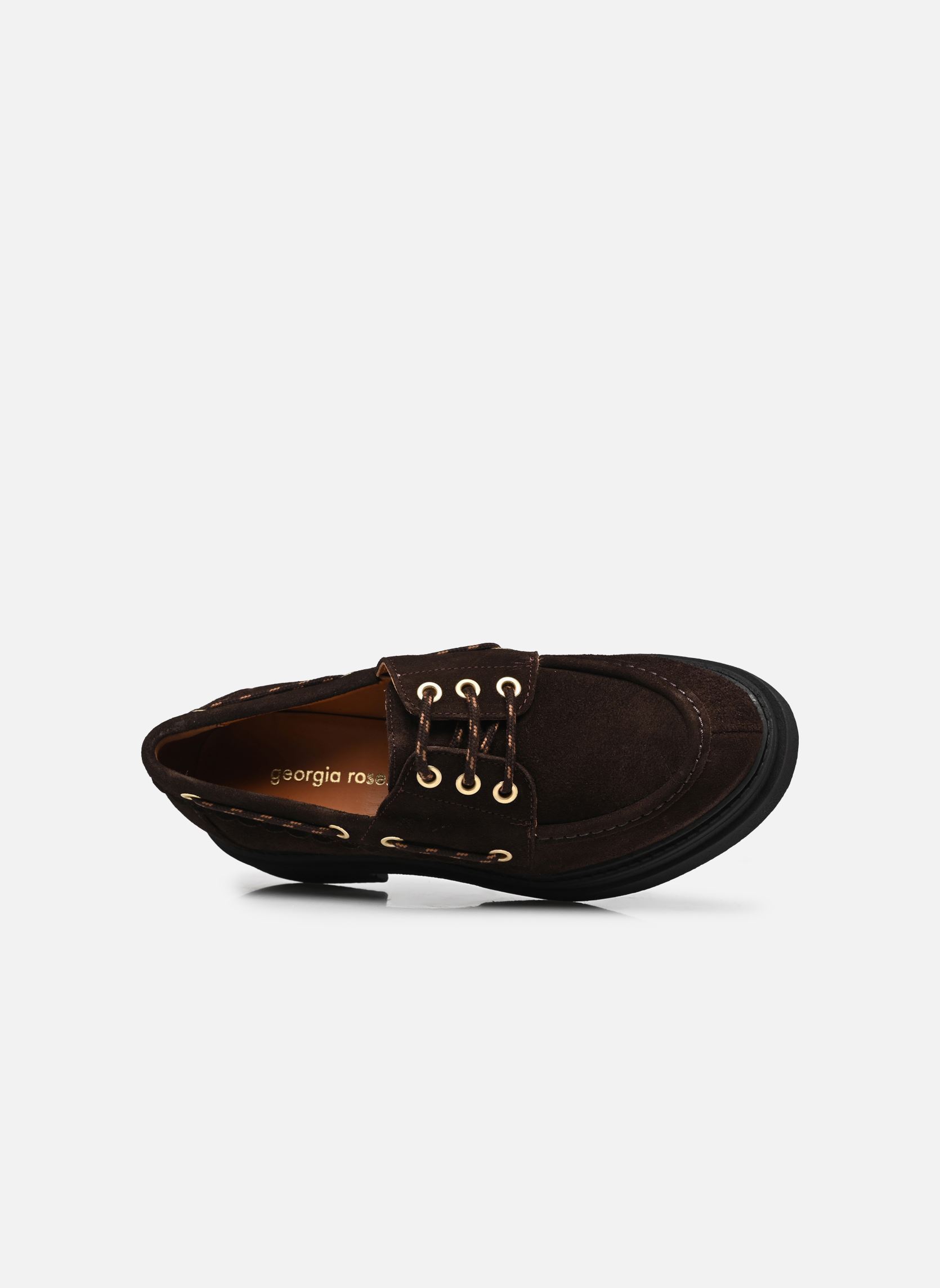 Chaussures bateaux Sayumi femme marron Georgia Rose Chaussures bateaux Sayumi femme marron CHOCOLAT