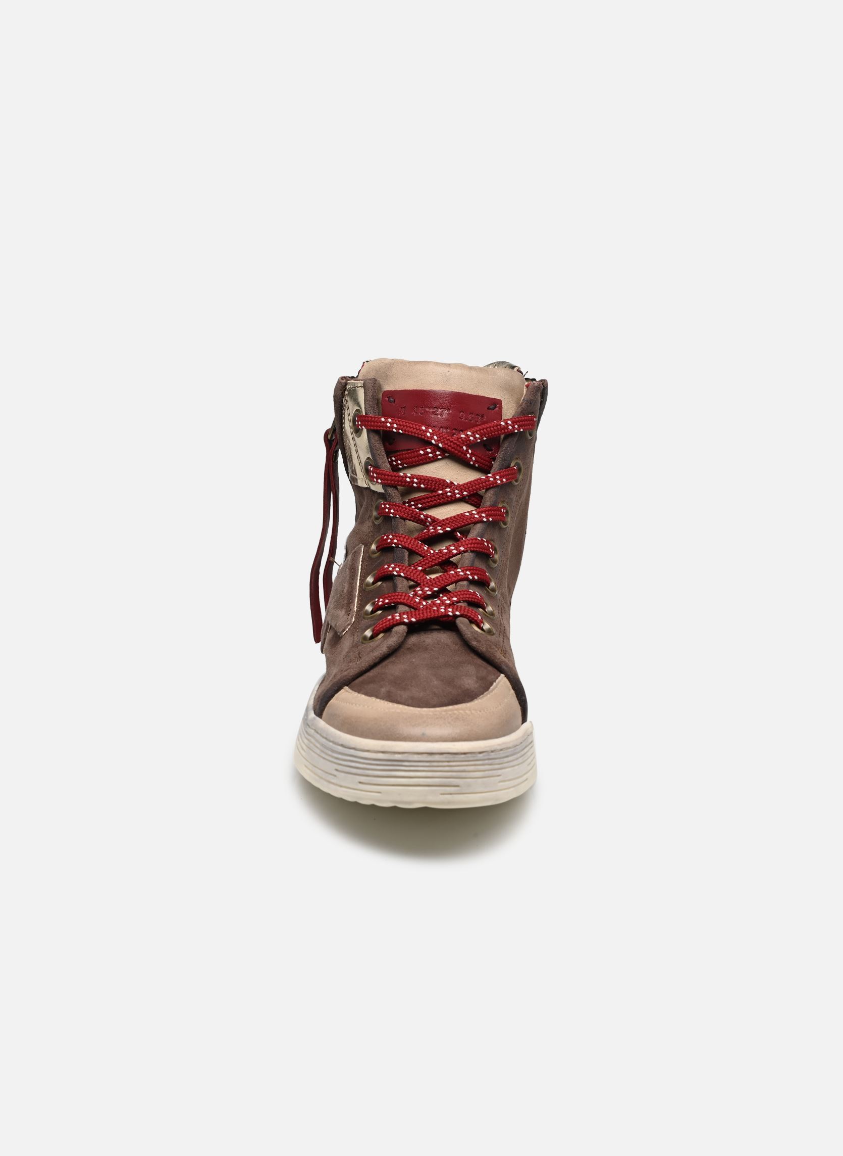 Baskets A48231 femme marron AS98 Baskets A48231 femme marron CARTON+EBANO+RUBINO+PLATINO+BI