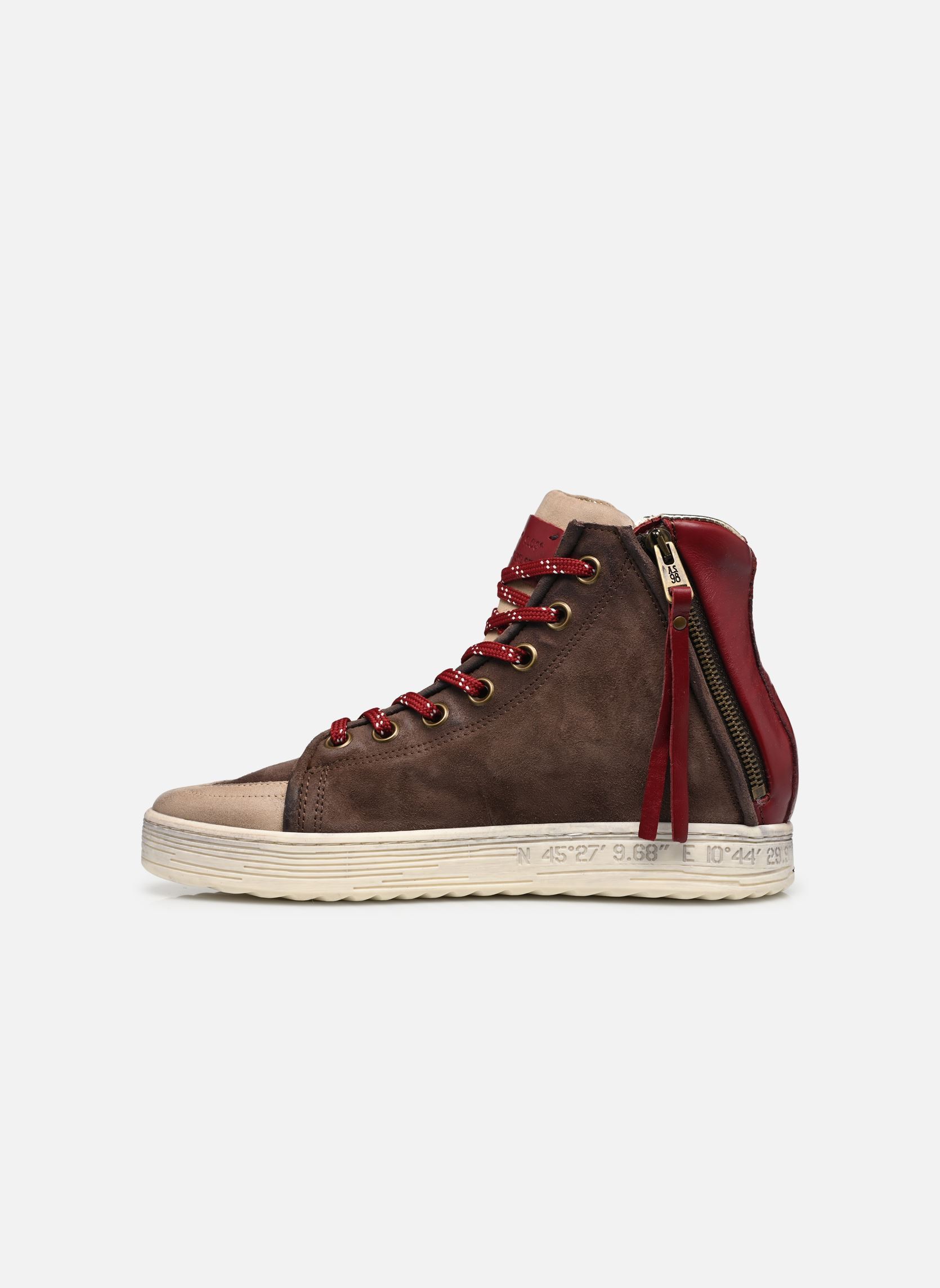 Baskets A48231 femme marron AS98 Baskets A48231 femme marron CARTON+EBANO+RUBINO+PLATINO+BI
