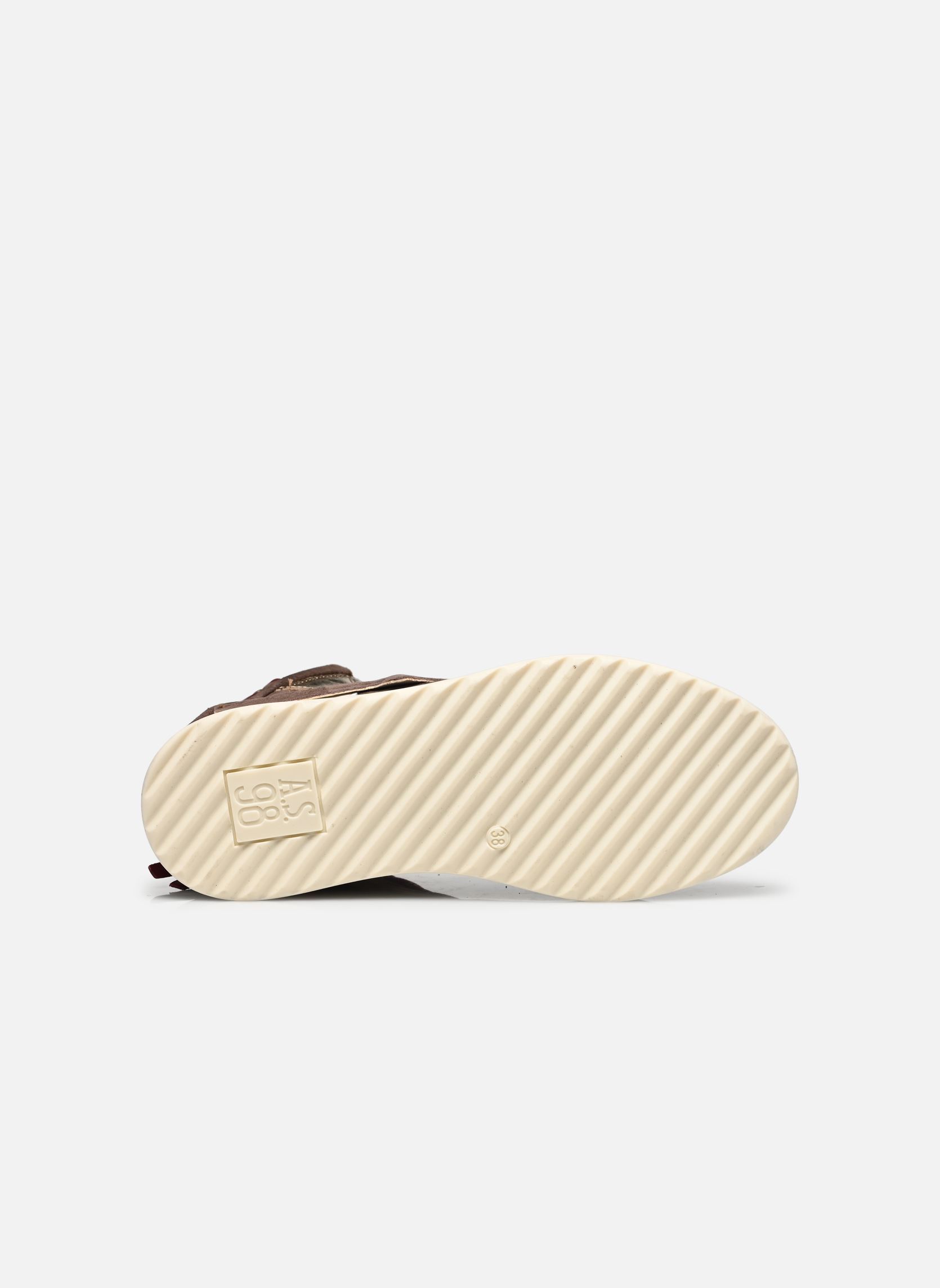 Baskets A48231 femme marron AS98 Baskets A48231 femme marron CARTON+EBANO+RUBINO+PLATINO+BI