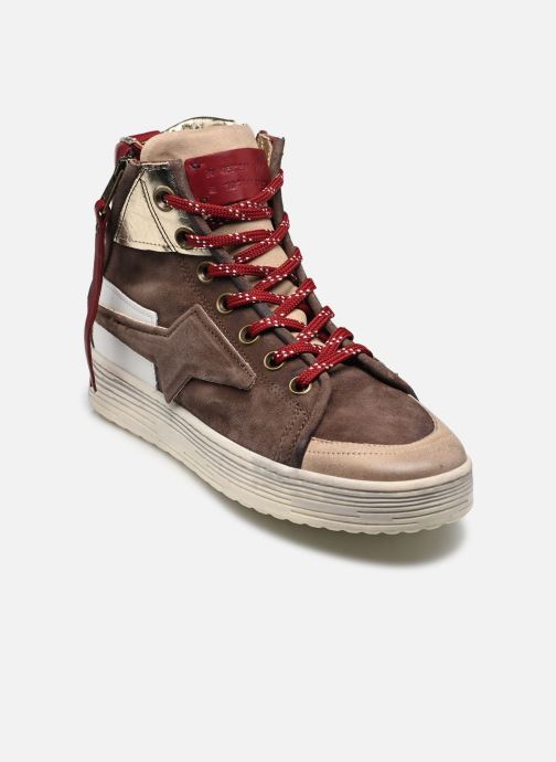 AS98 Baskets A48231 femme marron