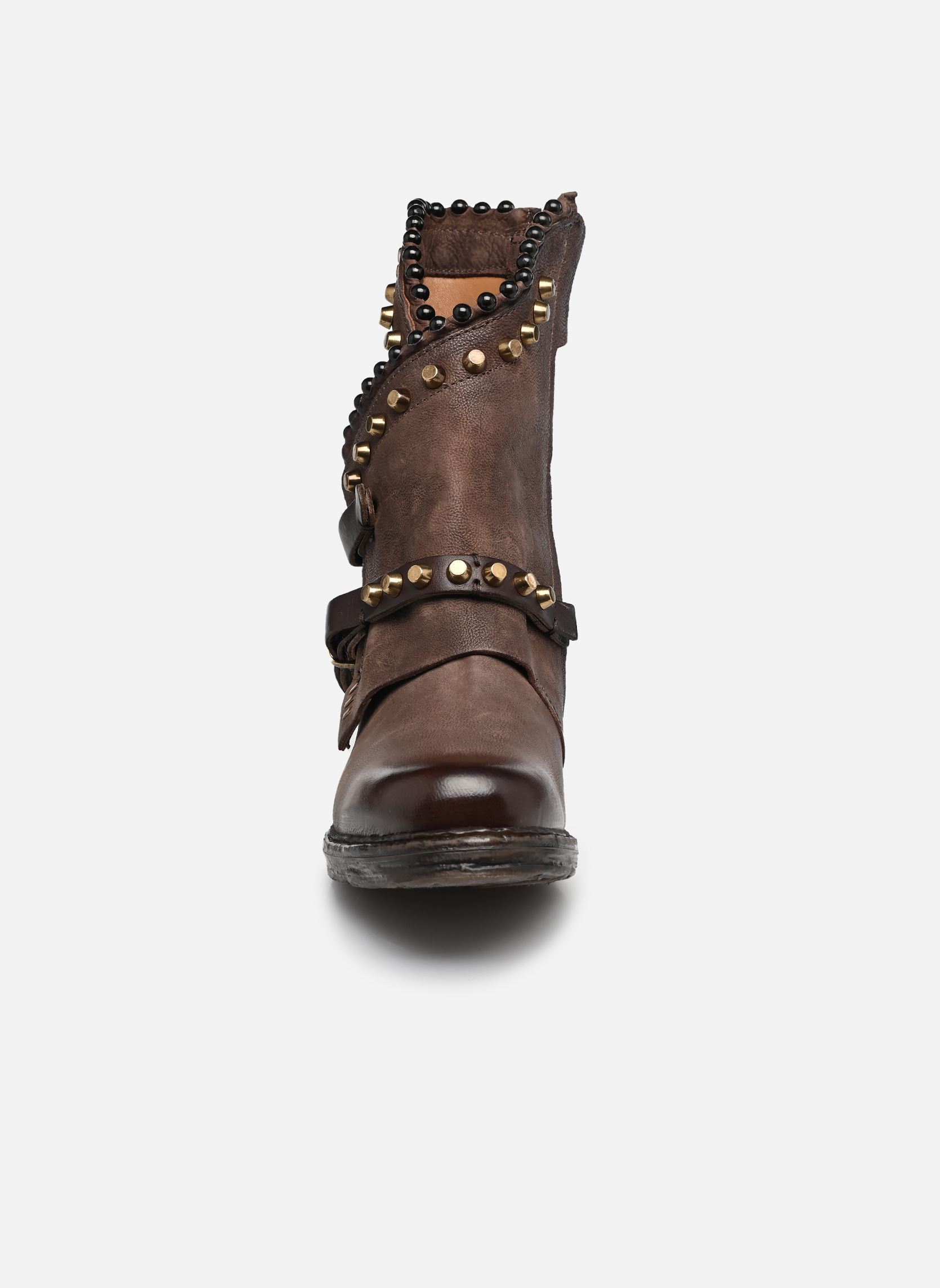 Enkellaarzen en boots A50241 dames bruin AS98 Enkellaarzen en boots A50241 dames bruin EBANO+TDM+TDM+EBANO
