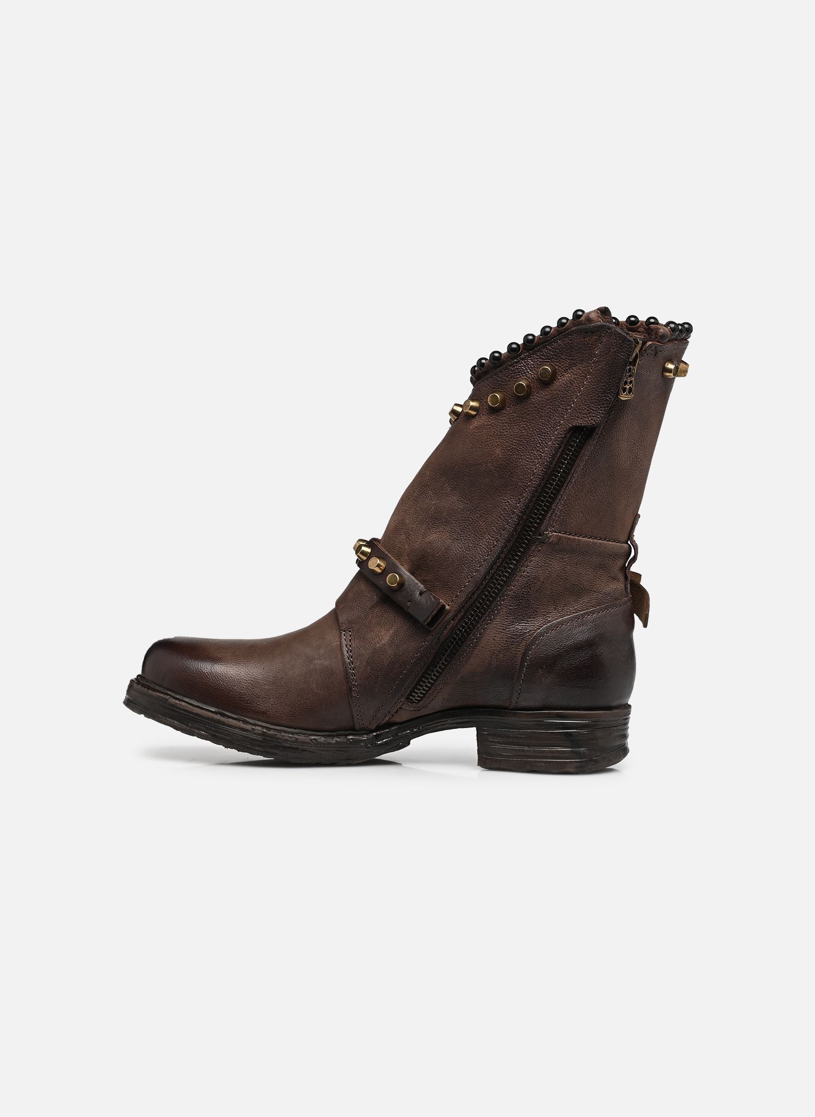 Enkellaarzen en boots A50241 dames bruin AS98 Enkellaarzen en boots A50241 dames bruin EBANO+TDM+TDM+EBANO