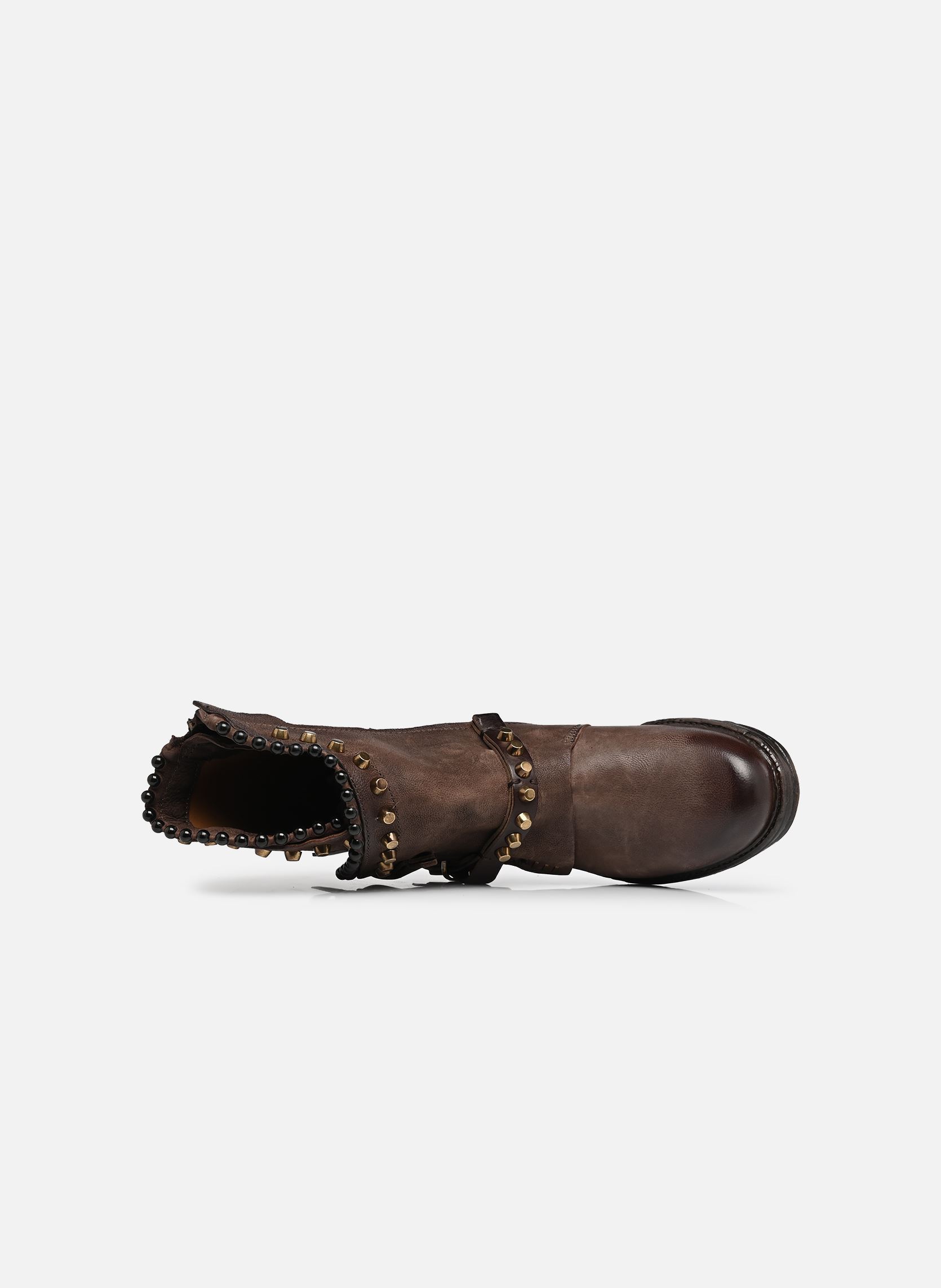 Enkellaarzen en boots A50241 dames bruin AS98 Enkellaarzen en boots A50241 dames bruin EBANO+TDM+TDM+EBANO